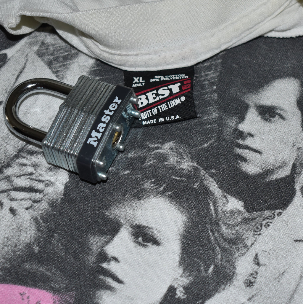 1994 the bouncing souls vintage the good, the bad, and the argyle era rare 90s pretty in pink punk rock band t-shirt