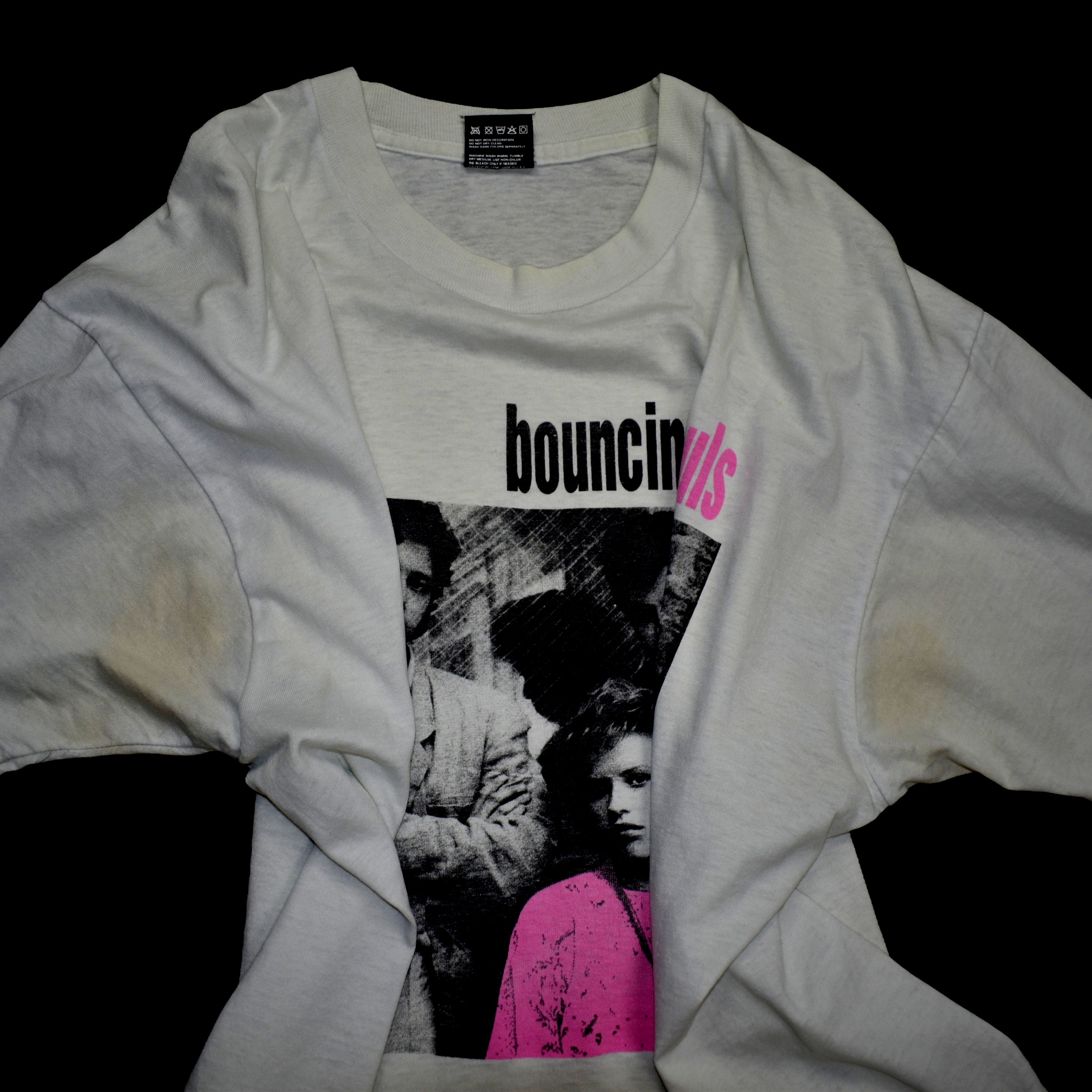 1994 the bouncing souls vintage the good, the bad, and the argyle era rare 90s pretty in pink punk rock band t-shirt
