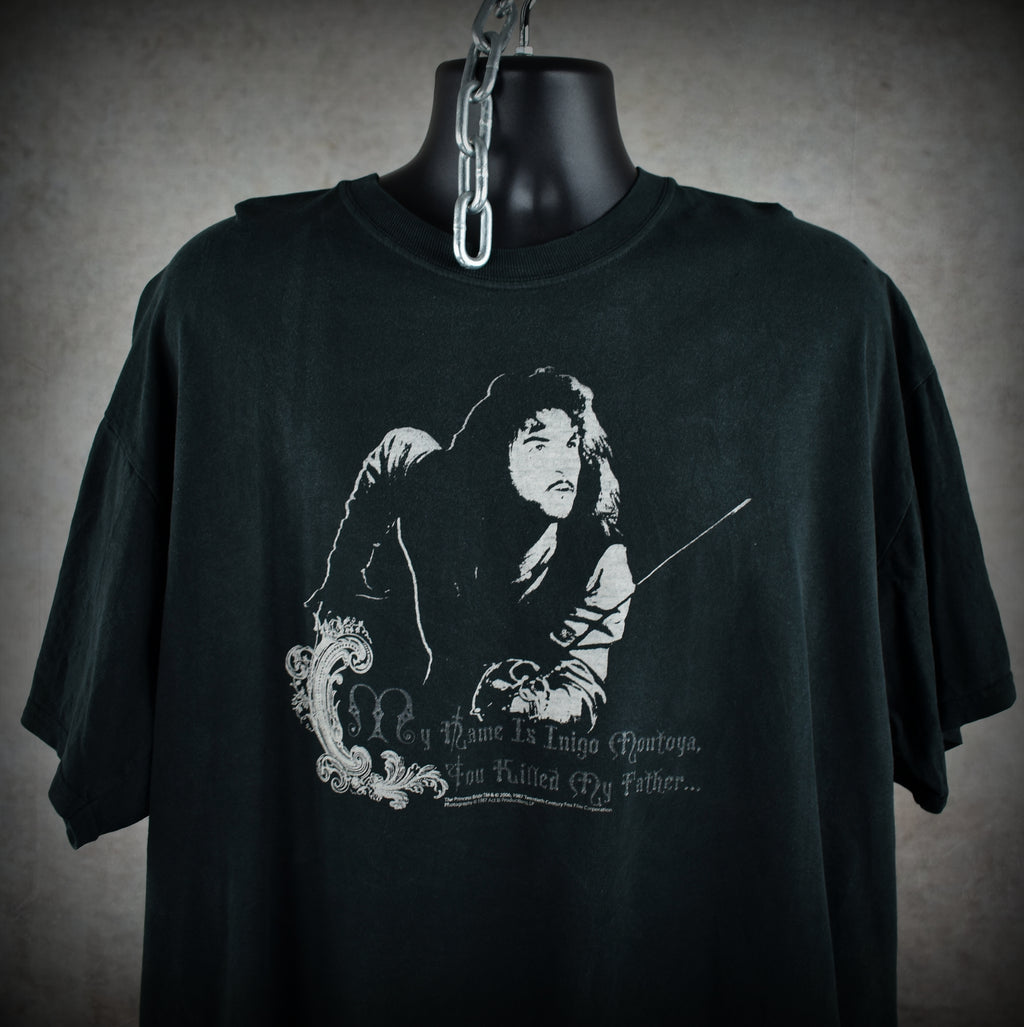 2006 the princess bride vintage iconic 1987 inigo montoya movie quote promo t-shirt