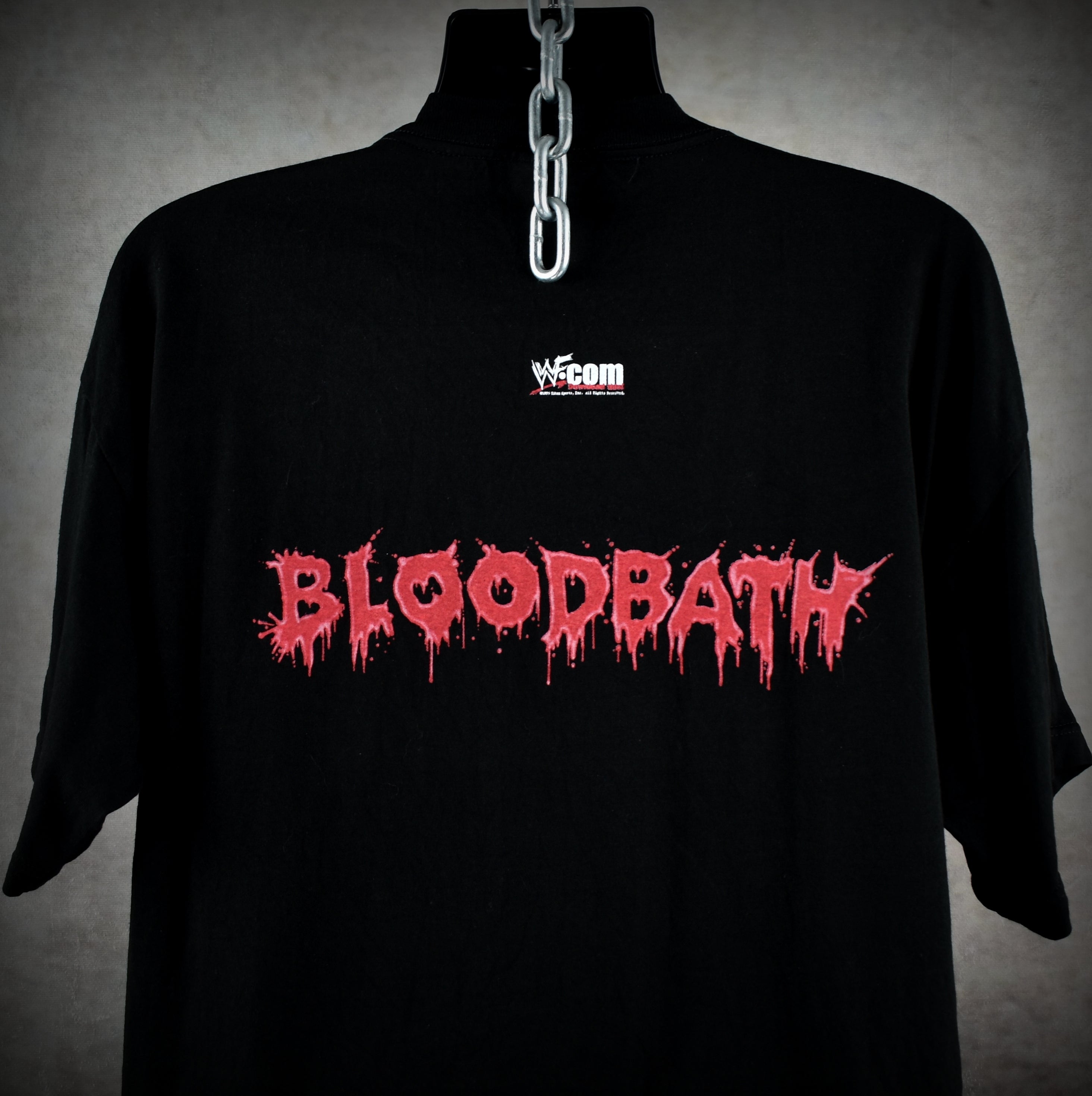 1999 the brood vintage gangrel +christian + edge y2k wwf wrestling promo t-shirt