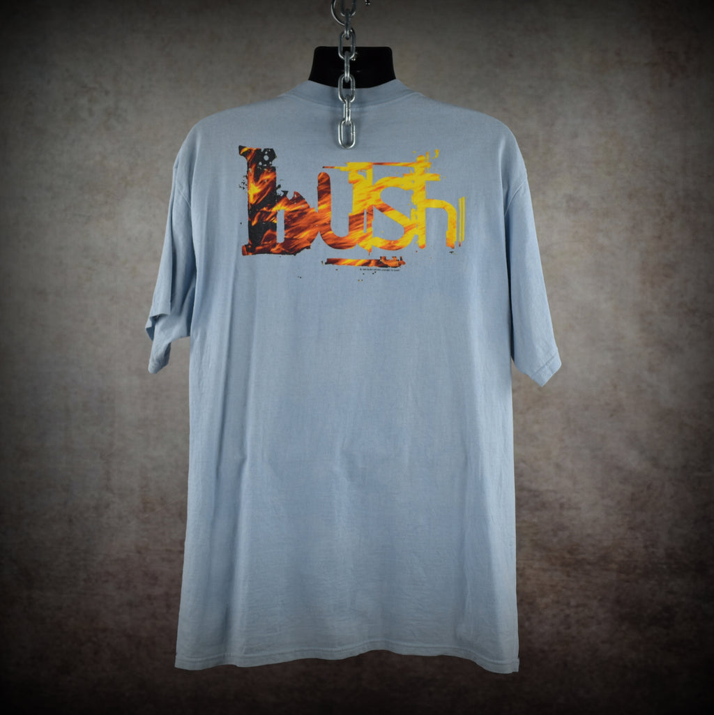 1995 bush vintage sixteen stone era gavin rossdale 90s grunge band promo t-shirt