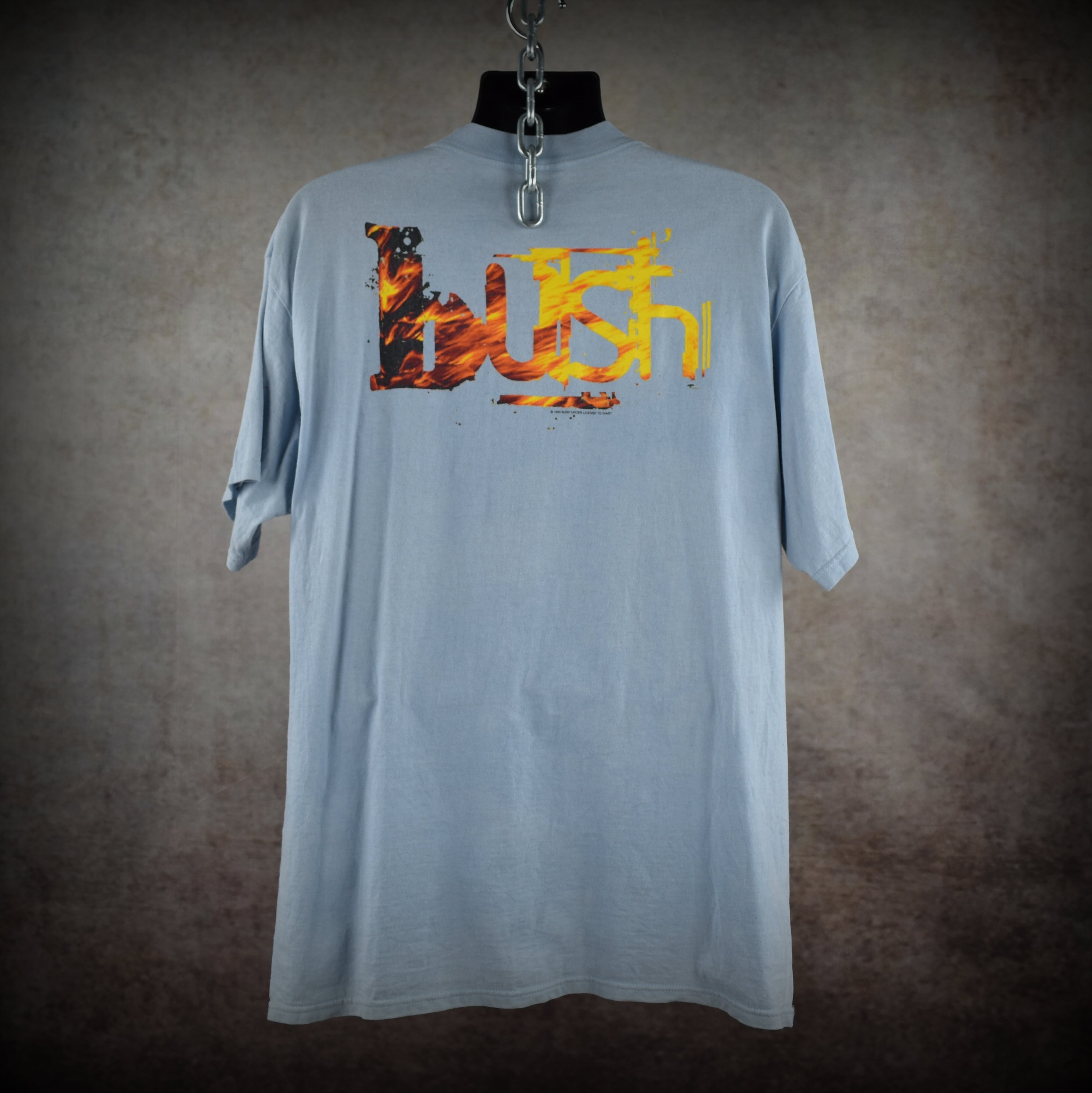1995 bush vintage sixteen stone era gavin rossdale 90s grunge band promo t-shirt