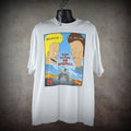 1996 beavis and butt-head do america vintage iconic 90s grunge era mtv cartoon movie promo t-shirt