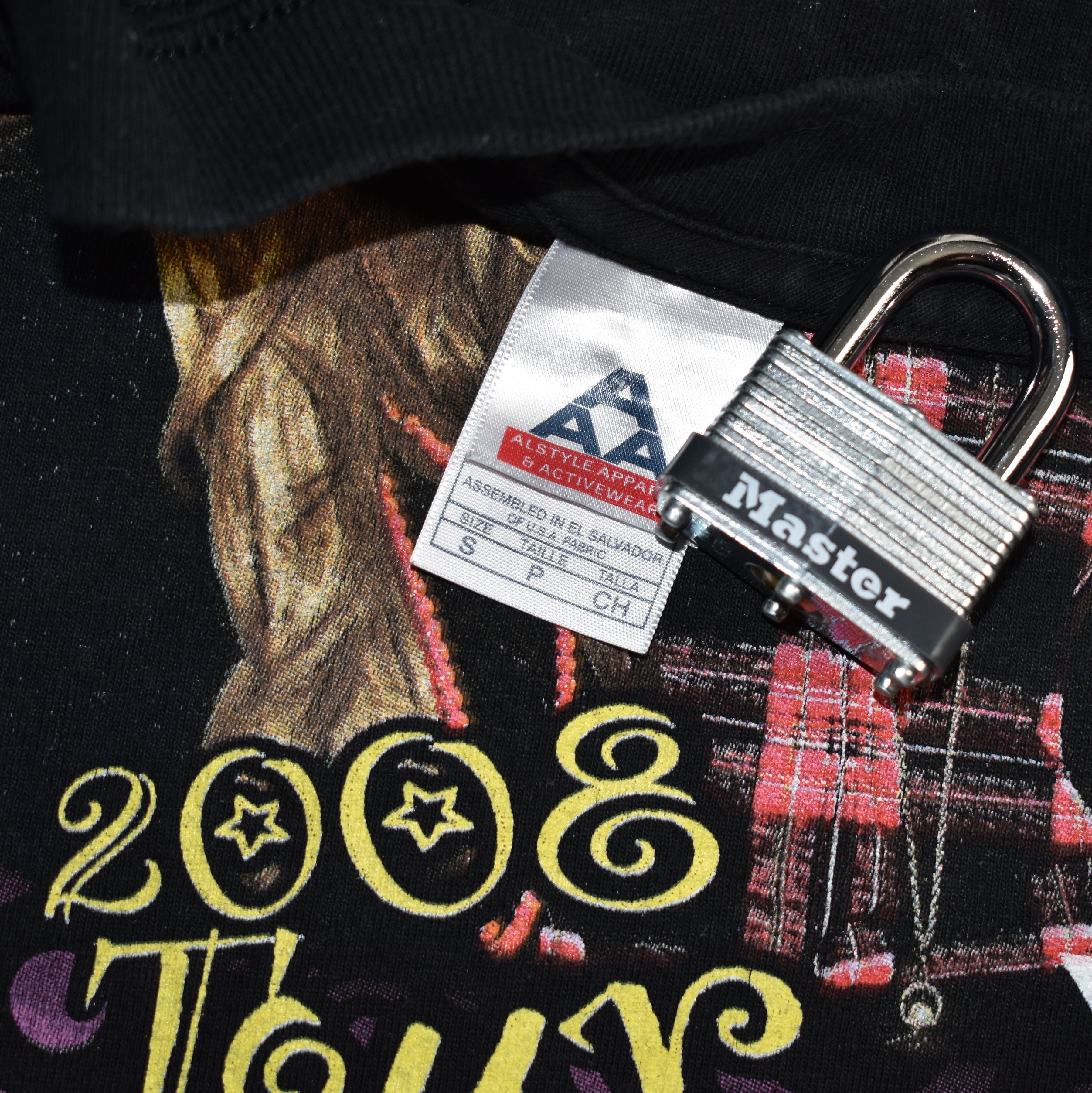 2008 the cheetah girls one world tour vintage 00s disney channel musical movie bootleg concert t-shirt