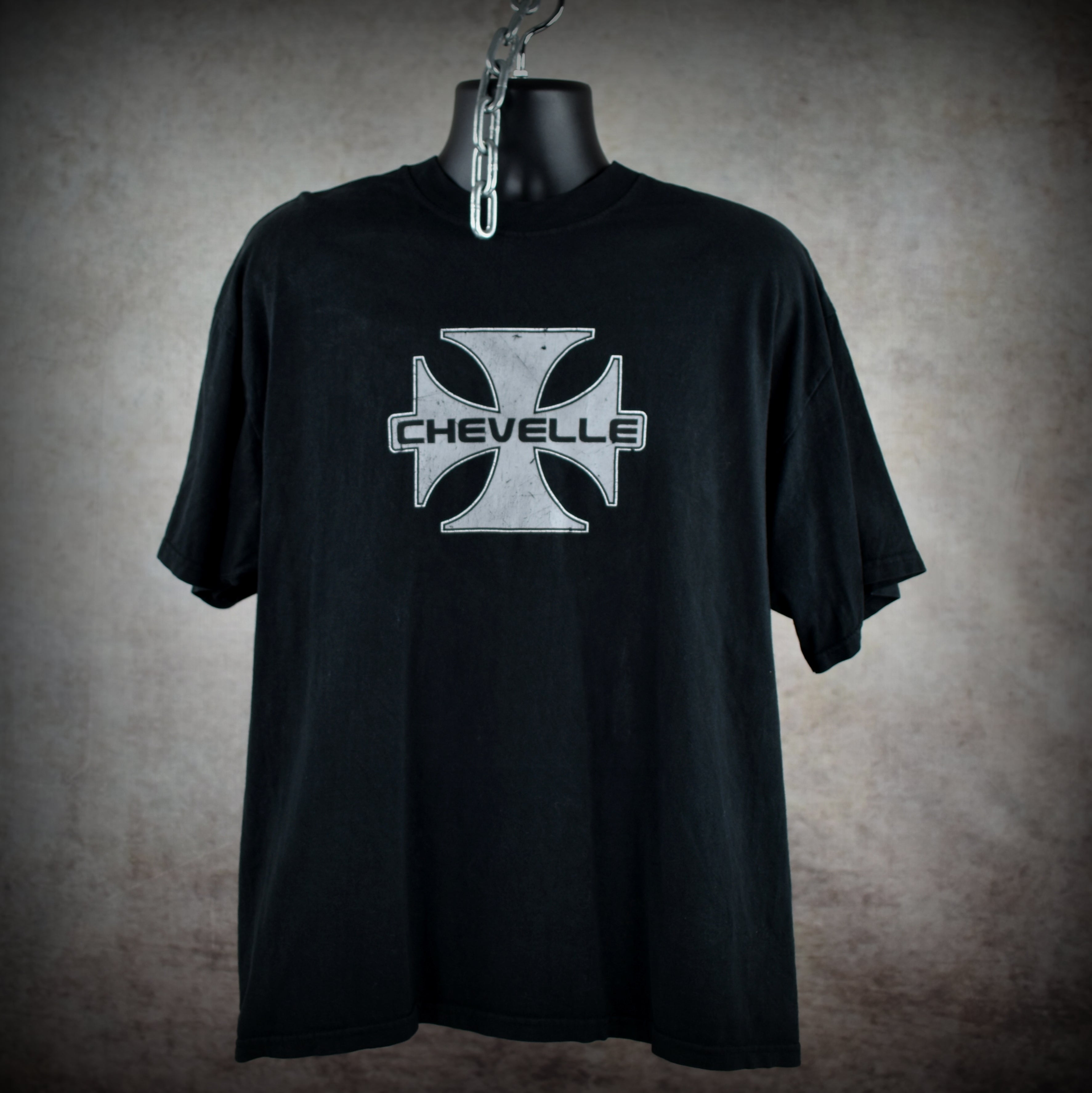 2003 chevelle vintage send the pain below era classic y2k hard rock band promo t-shirt