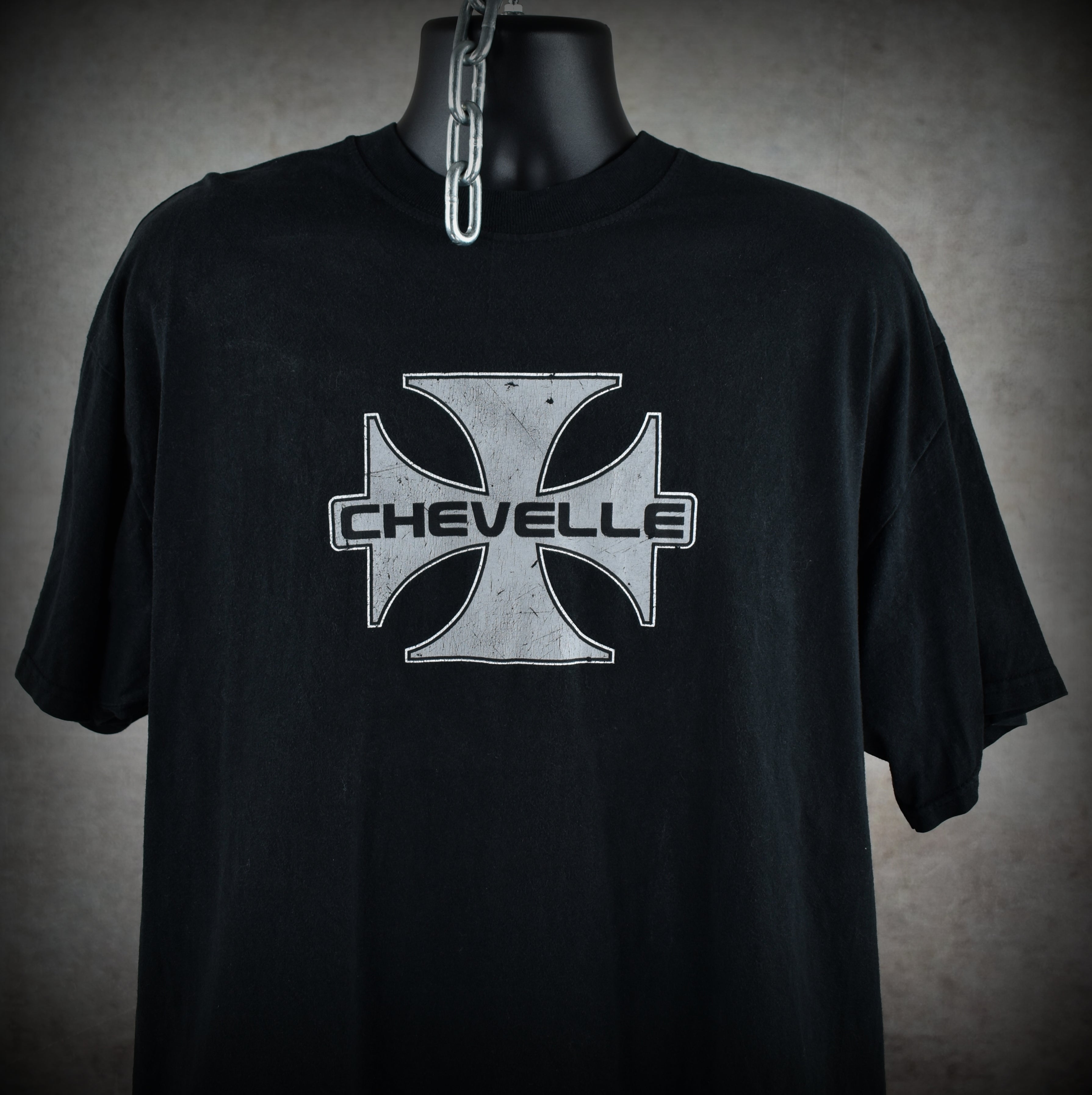 2003 chevelle vintage send the pain below era classic y2k hard rock band promo t-shirt