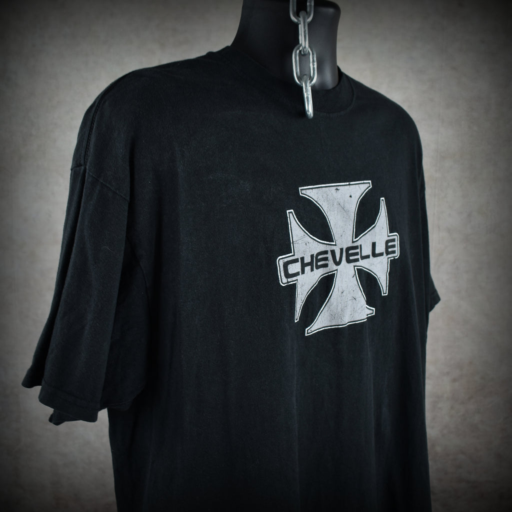 2003 chevelle vintage send the pain below era classic y2k hard rock band promo t-shirt