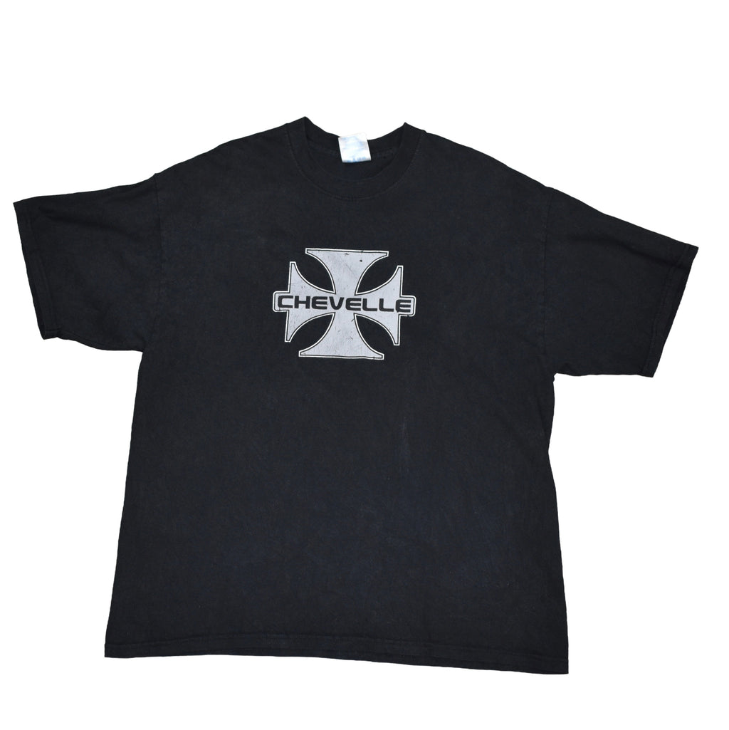 2003 chevelle vintage send the pain below era classic y2k hard rock band promo t-shirt