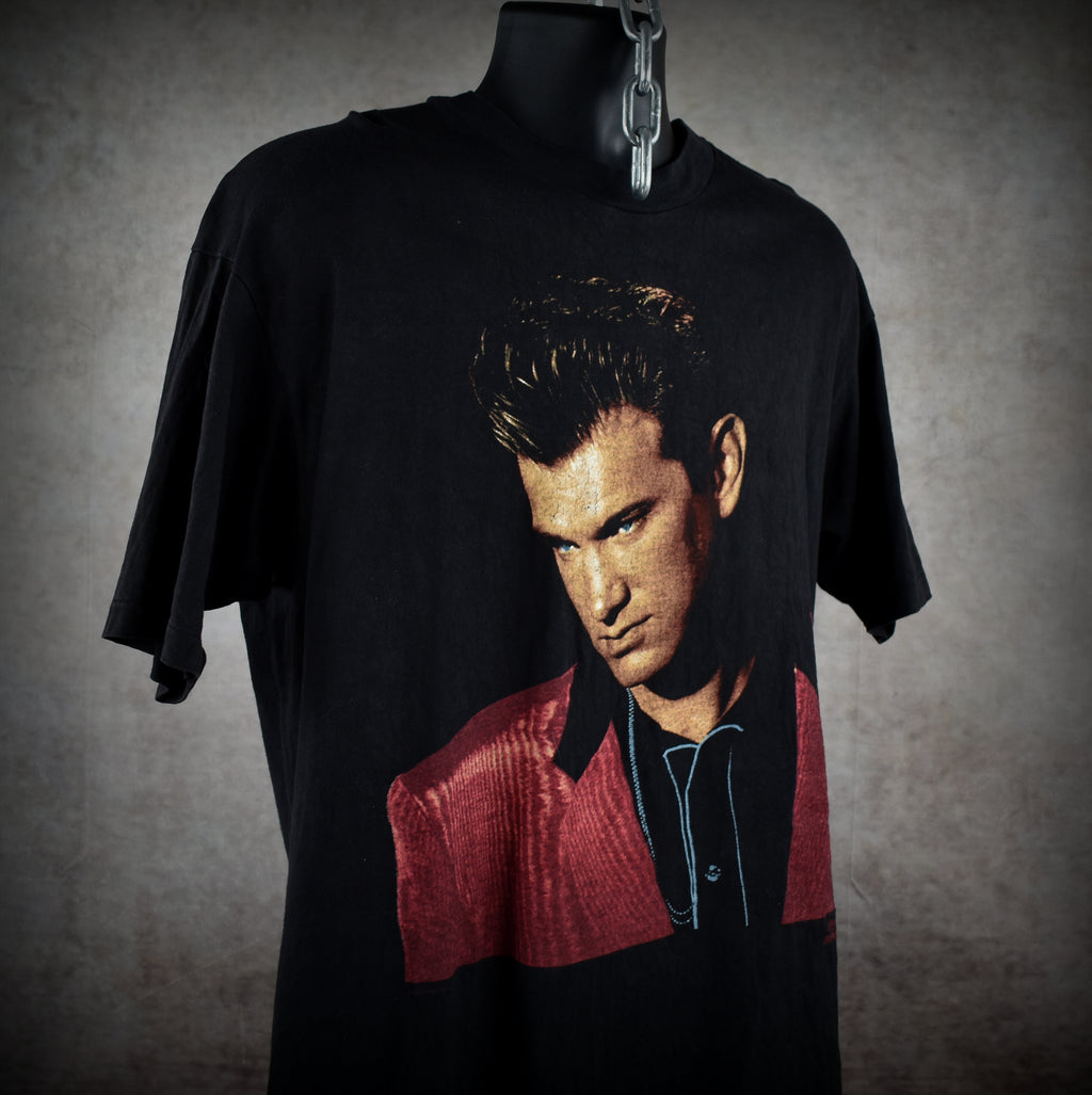 1991 chris isaak vintage david lynch's wild at heart era classic 90s wicked game promo t-shirt
