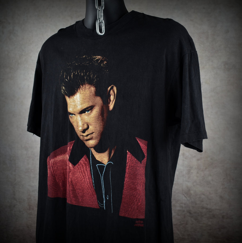 1991 chris isaak vintage david lynch's wild at heart era classic 90s wicked game promo t-shirt