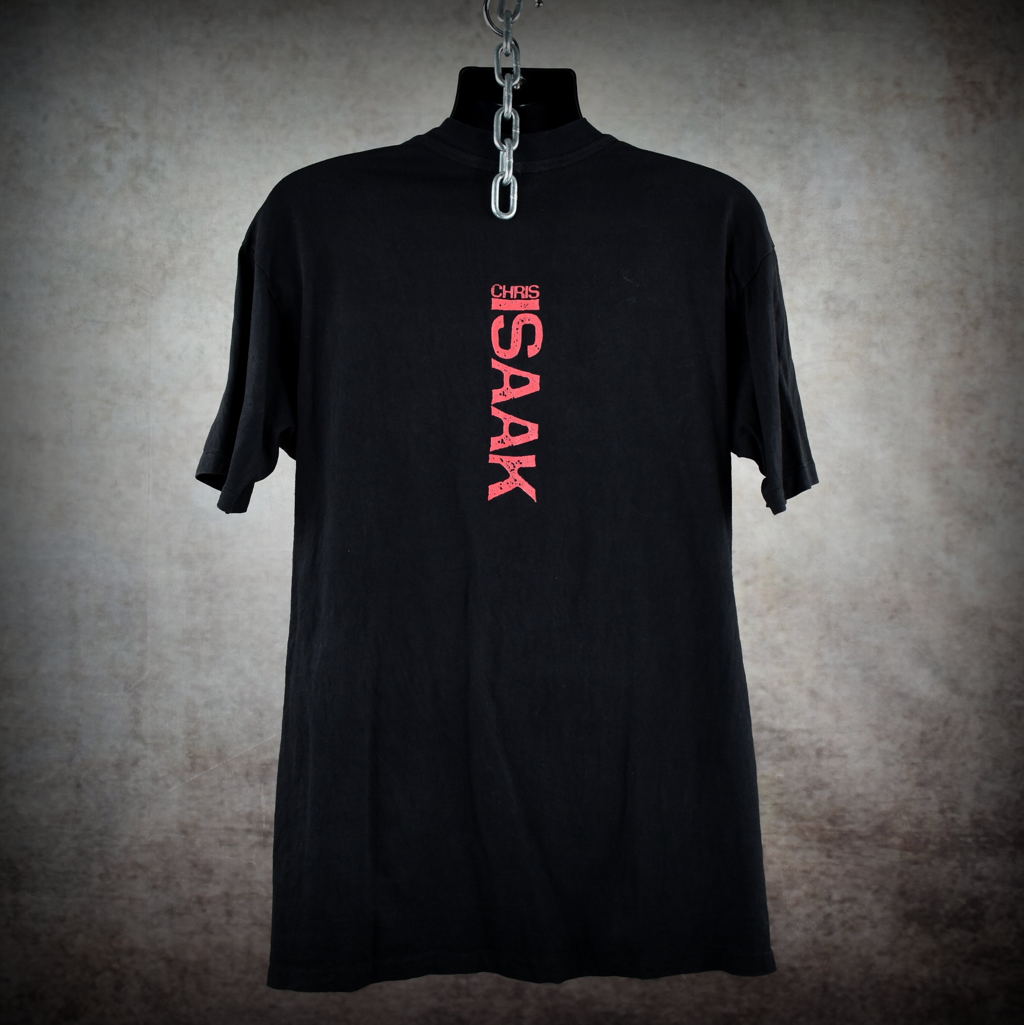 1991 chris isaak vintage david lynch's wild at heart era classic 90s wicked game promo t-shirt