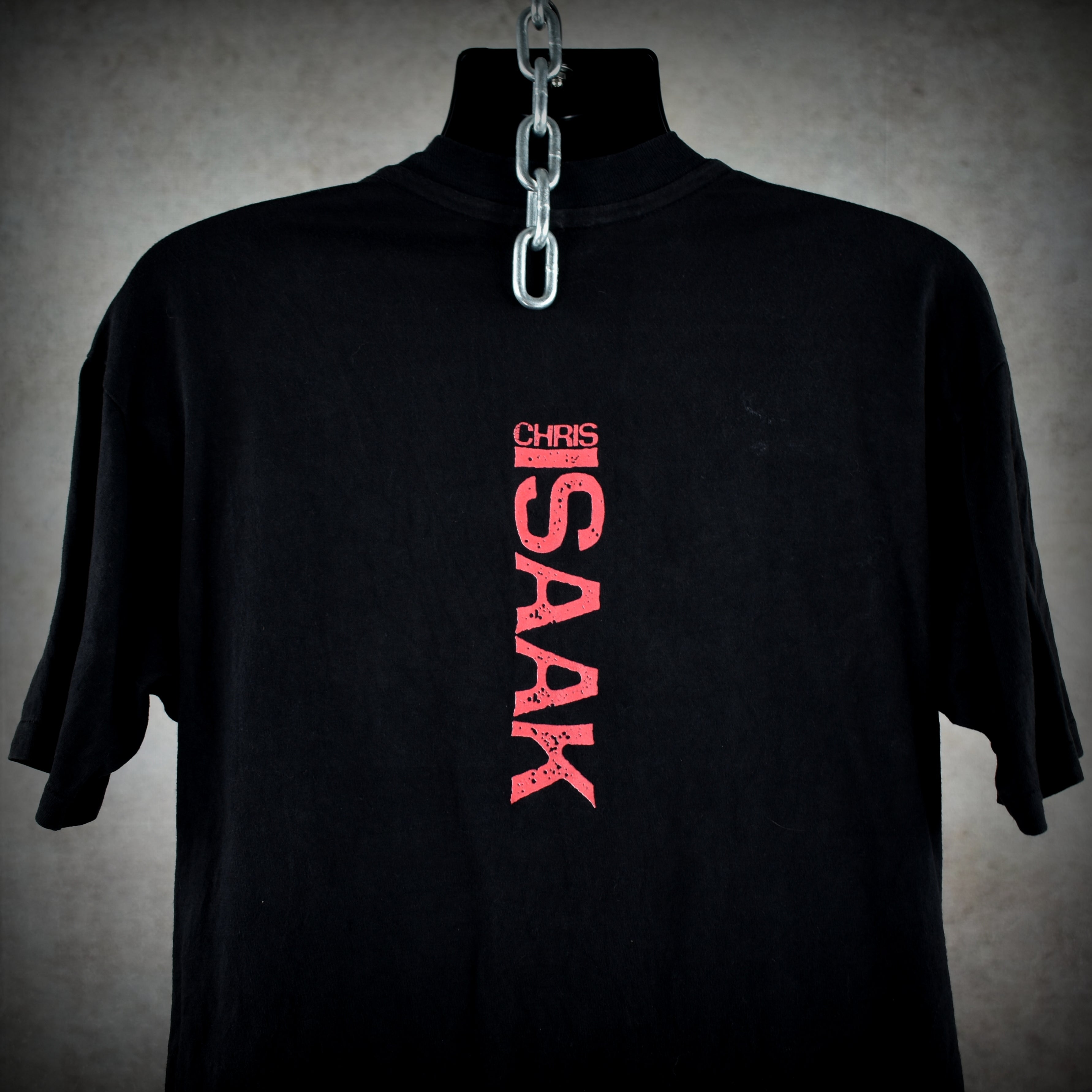 1991 chris isaak vintage david lynch's wild at heart era classic 90s wicked game promo t-shirt