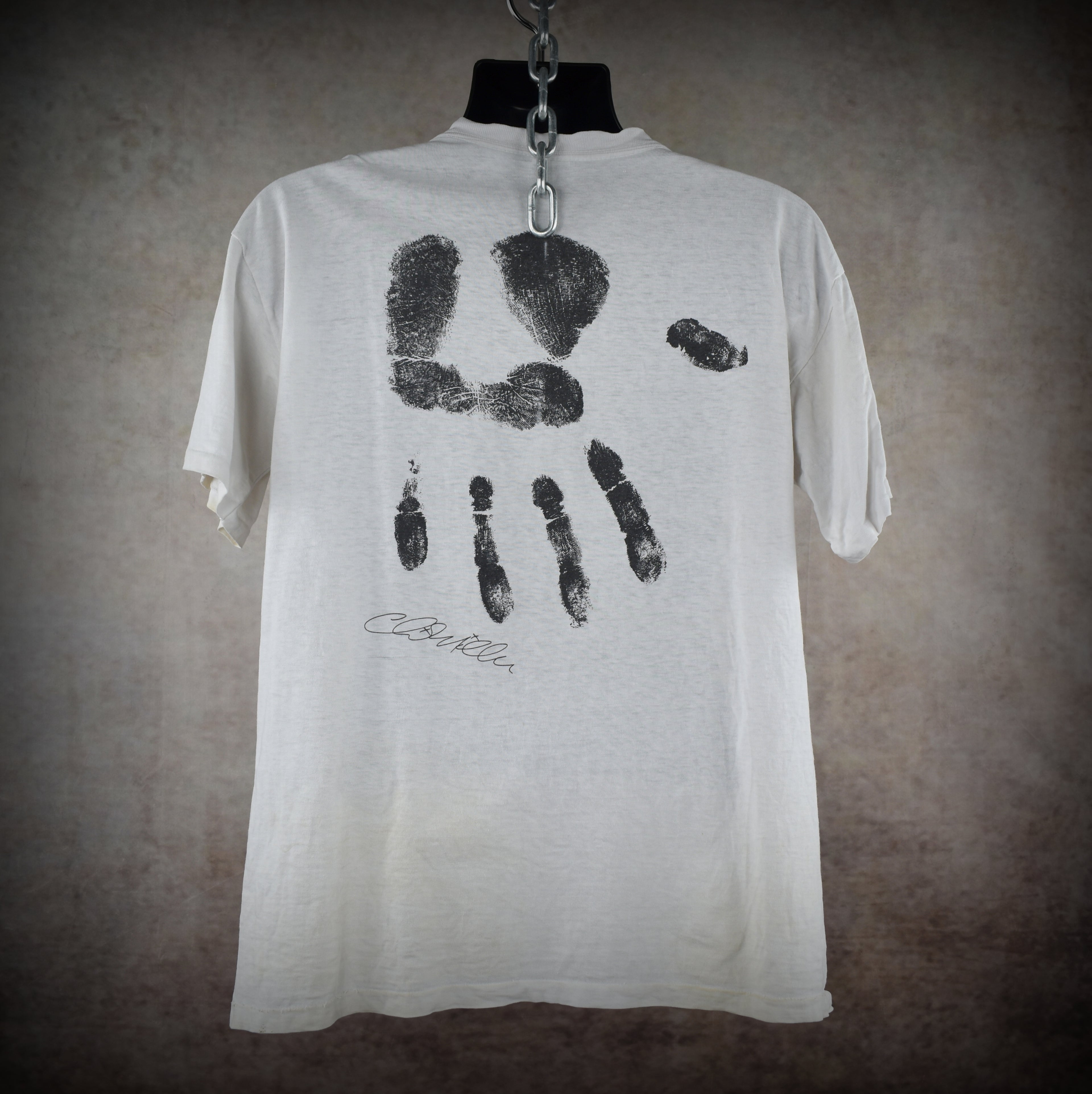 1988 chris miller vintage mini model schmitt stix 29 3/4 x 9 1/8 egg iconic vision street wear skate t-shirt