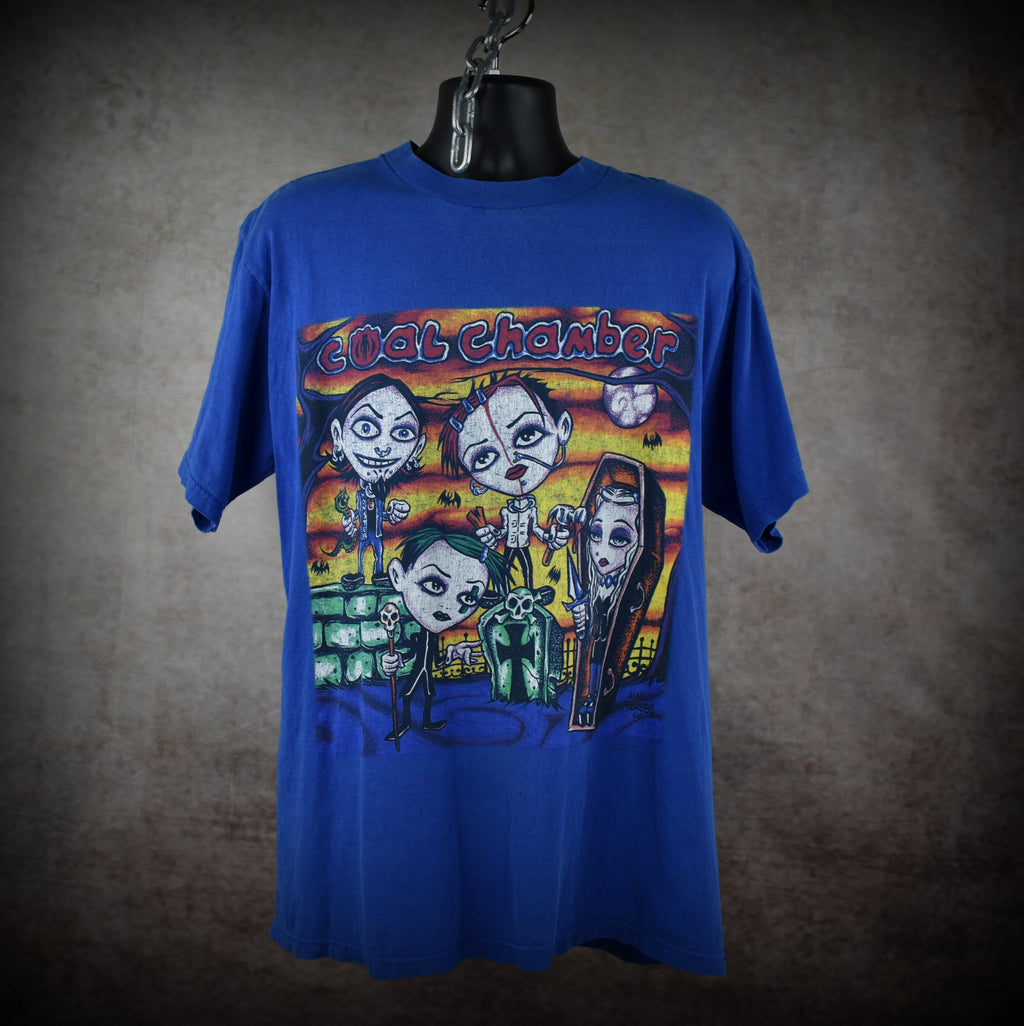 2000 coal chamber vintage chamber music era y2k nü metal band concert tour t-shirt