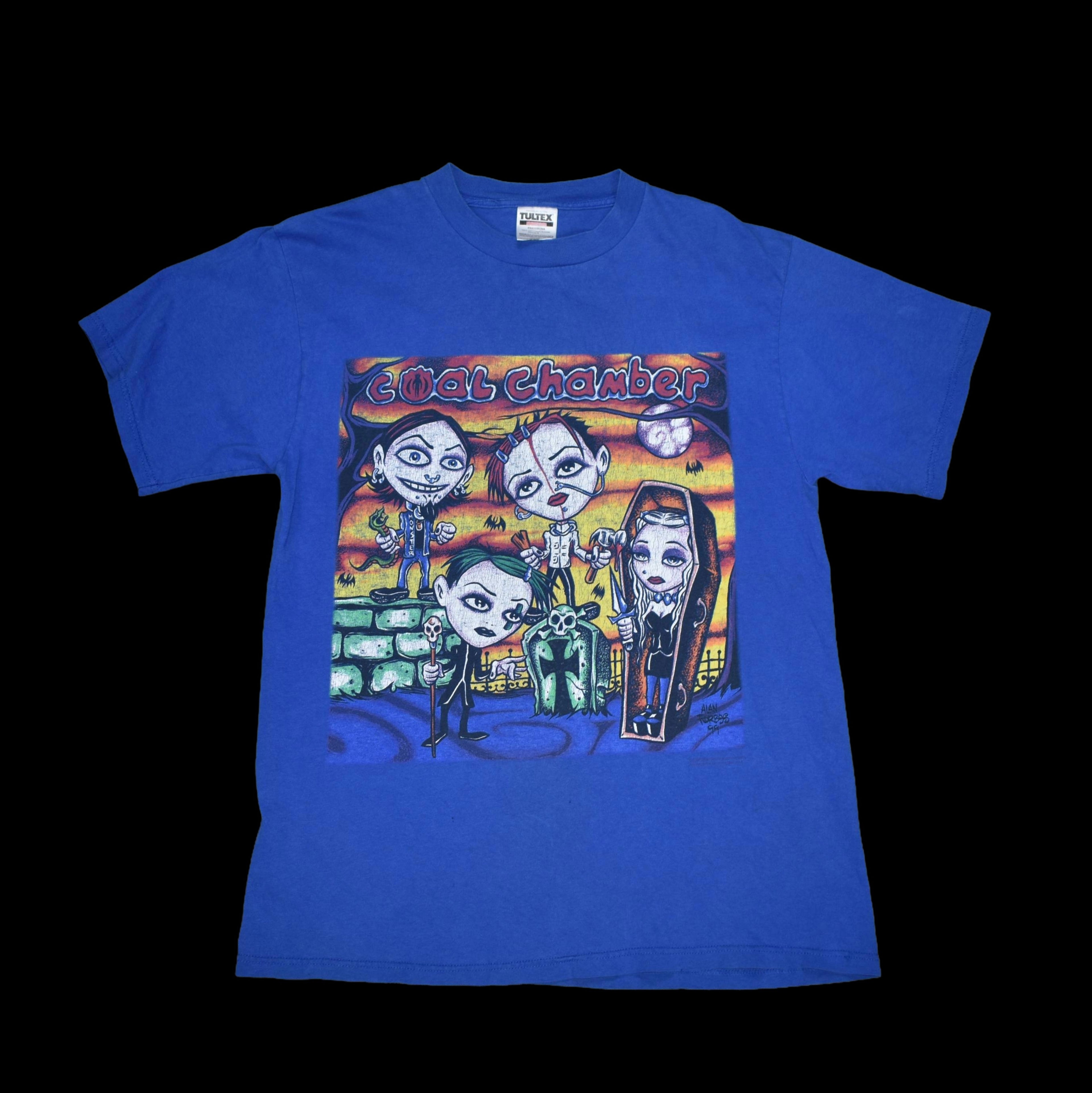 2000 coal chamber vintage chamber music era y2k nü metal band concert tour t-shirt