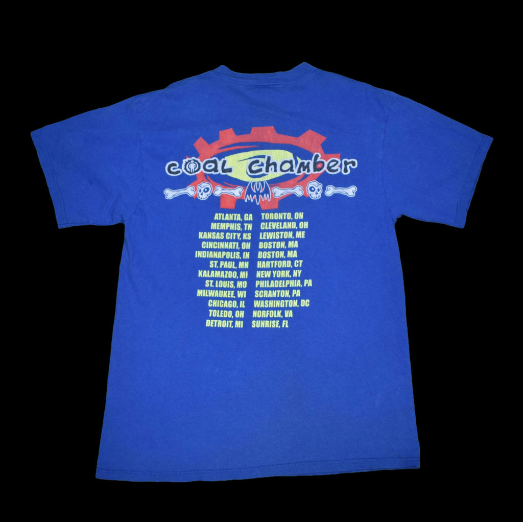 2000 coal chamber vintage chamber music era y2k nü metal band concert tour t-shirt