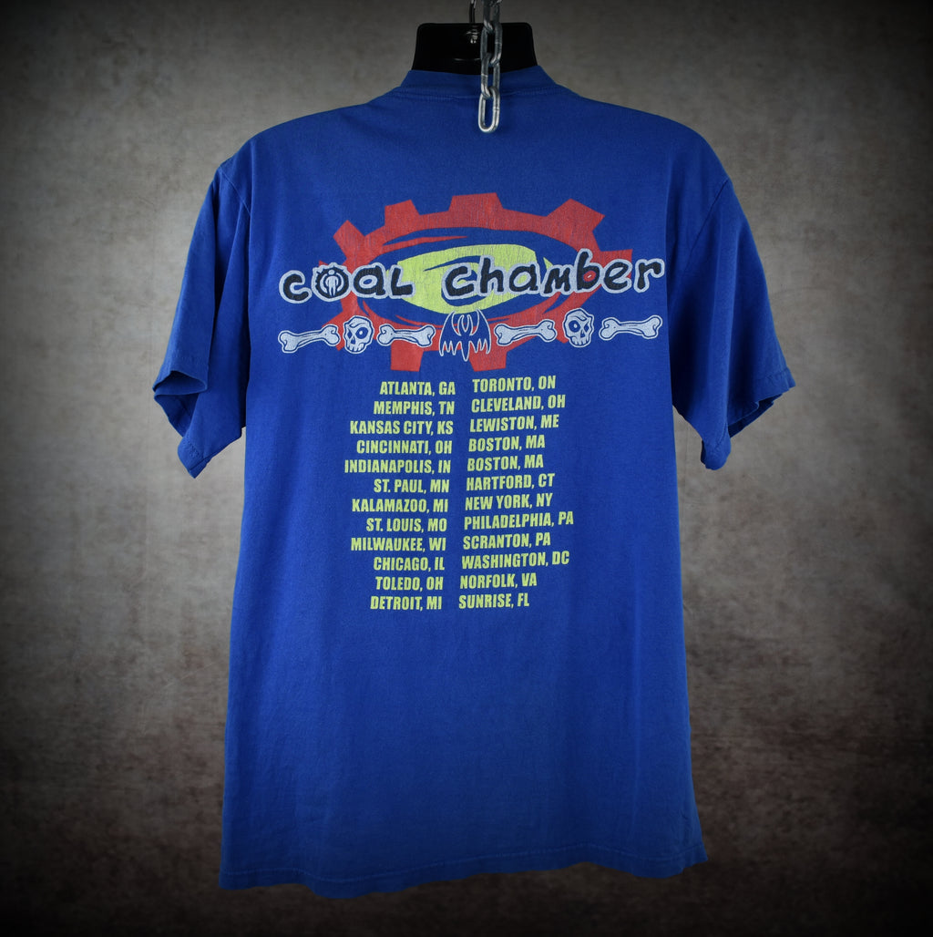 2000 coal chamber vintage chamber music era y2k nü metal band concert tour t-shirt