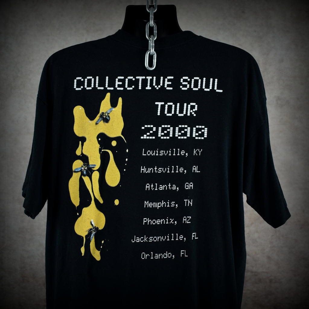 2000 collective soul vintage dosage era y2k alternative rock band concert tour t-shirt