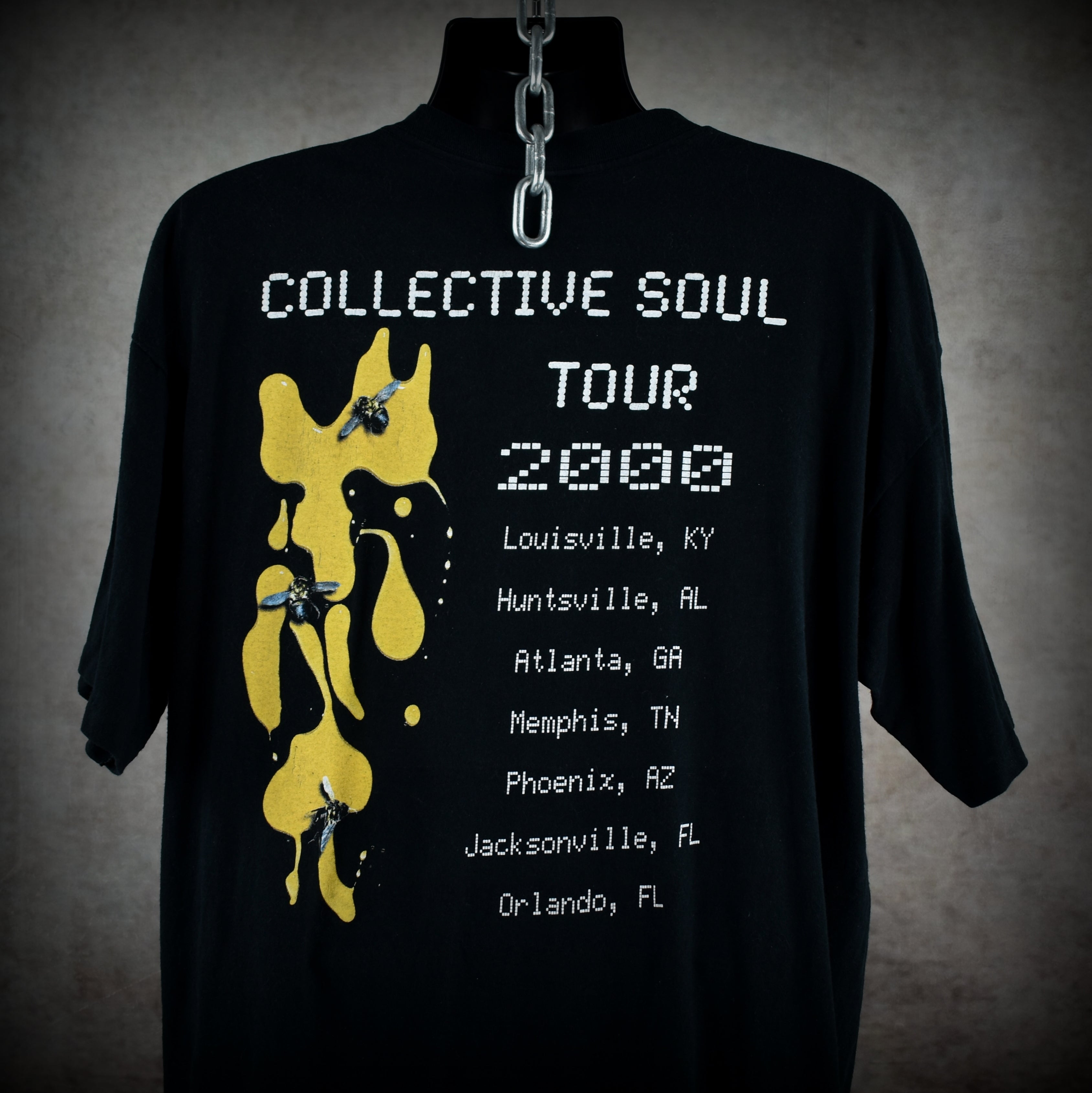 2000 collective soul vintage dosage era y2k alternative rock band concert tour t-shirt