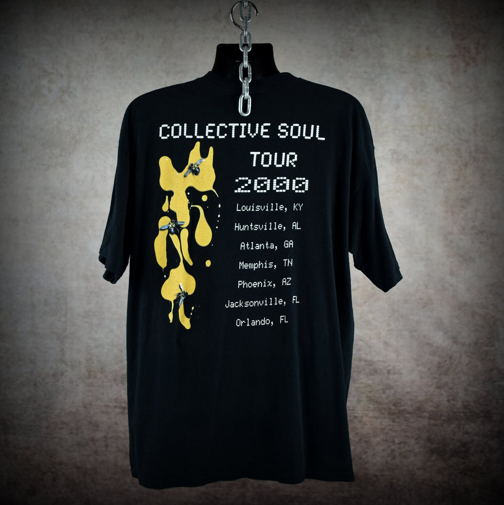 2000 collective soul vintage dosage era y2k alternative rock band concert tour t-shirt