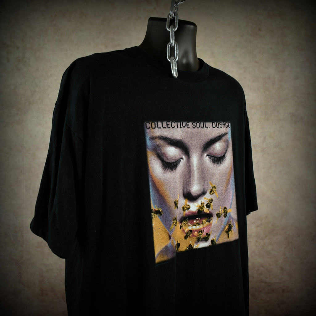 2000 collective soul vintage dosage era y2k alternative rock band concert tour t-shirt