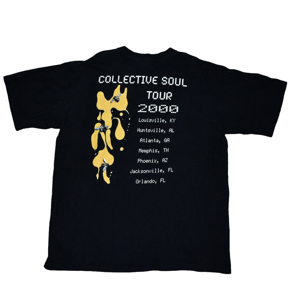2000 collective soul vintage dosage era y2k alternative rock band concert tour t-shirt