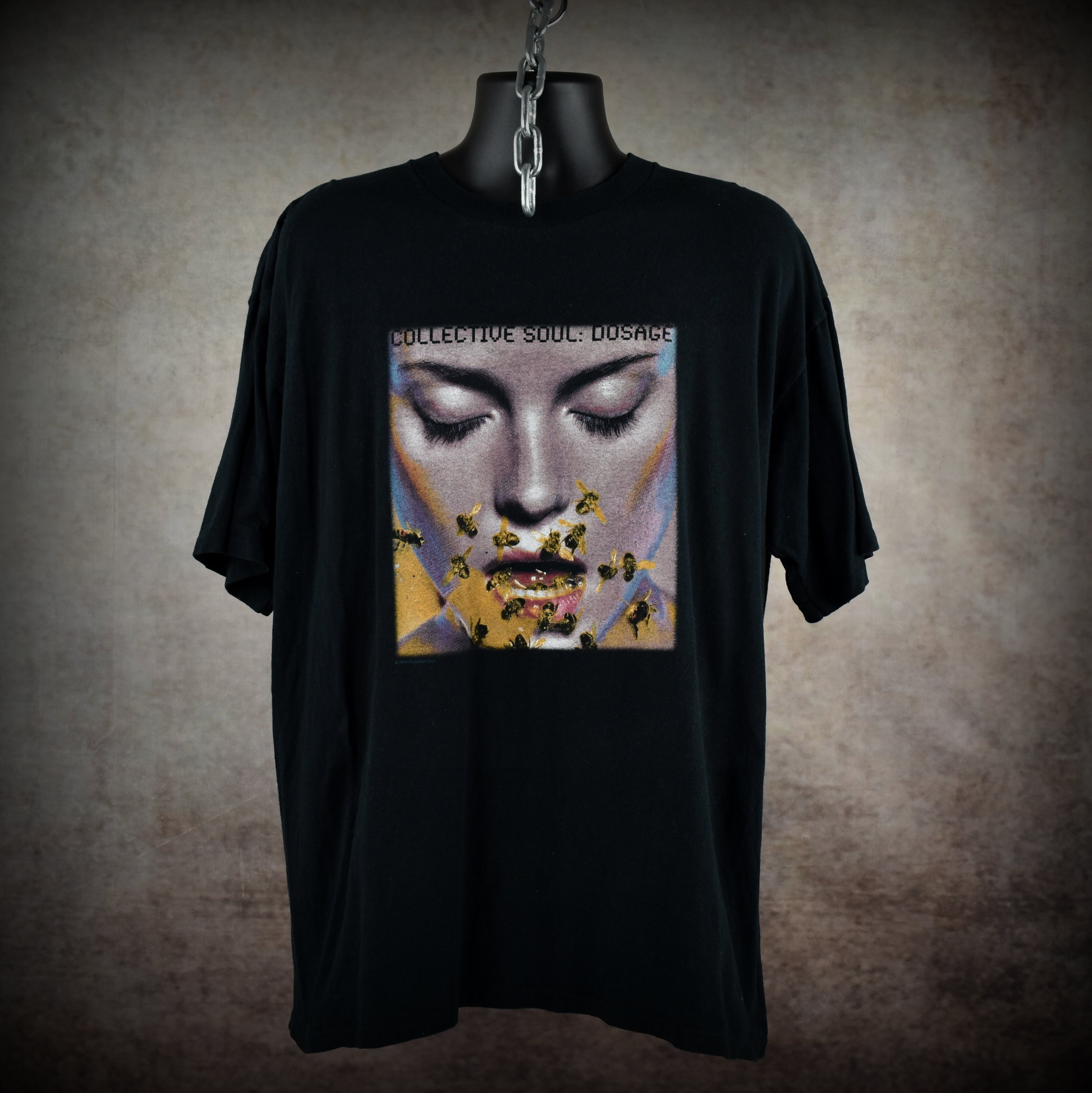 2000 collective soul vintage dosage era y2k alternative rock band concert tour t-shirt