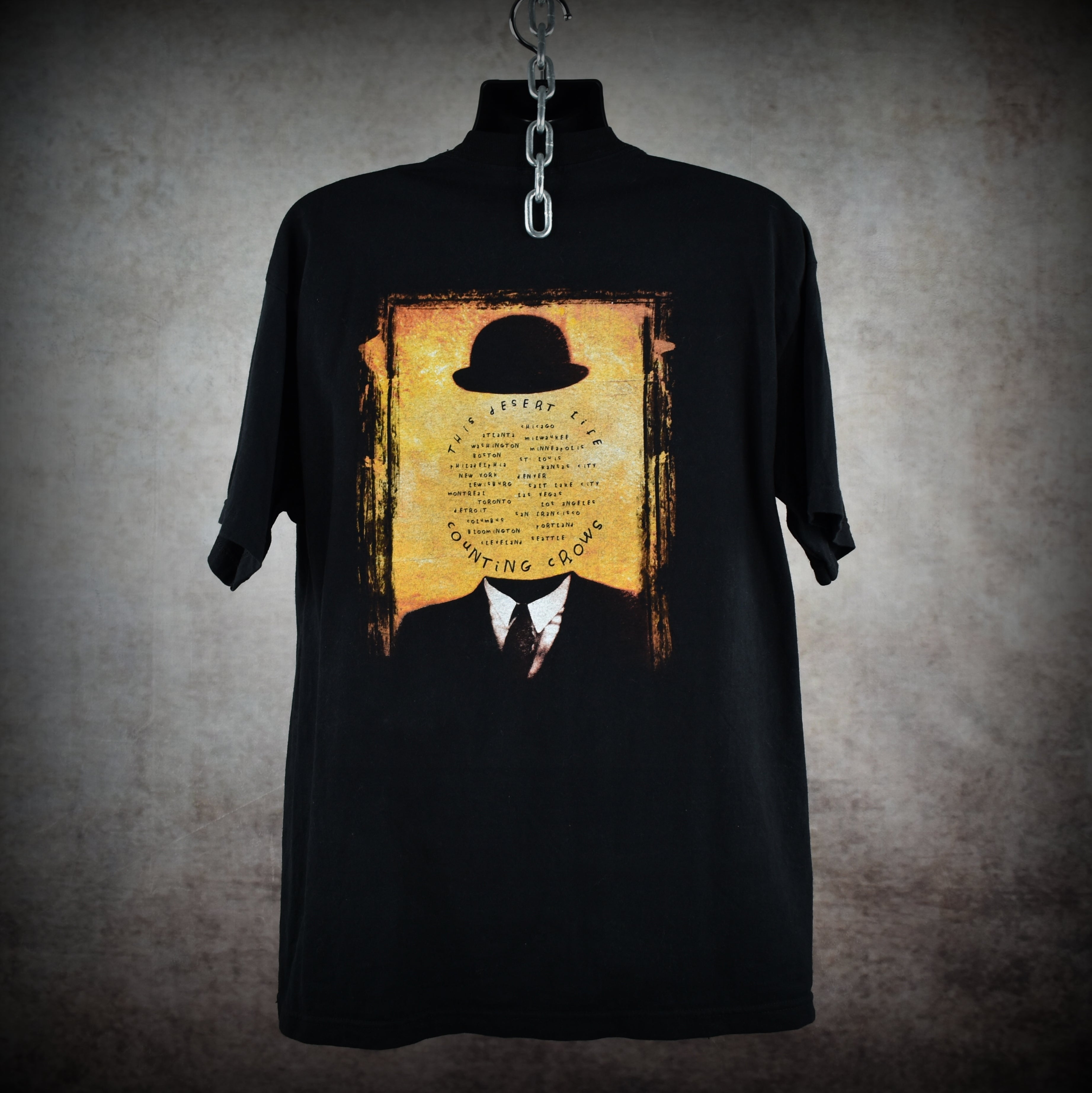 1999 counting crows vintage this desert life classic y2k alternative rock concert tour t-shirt