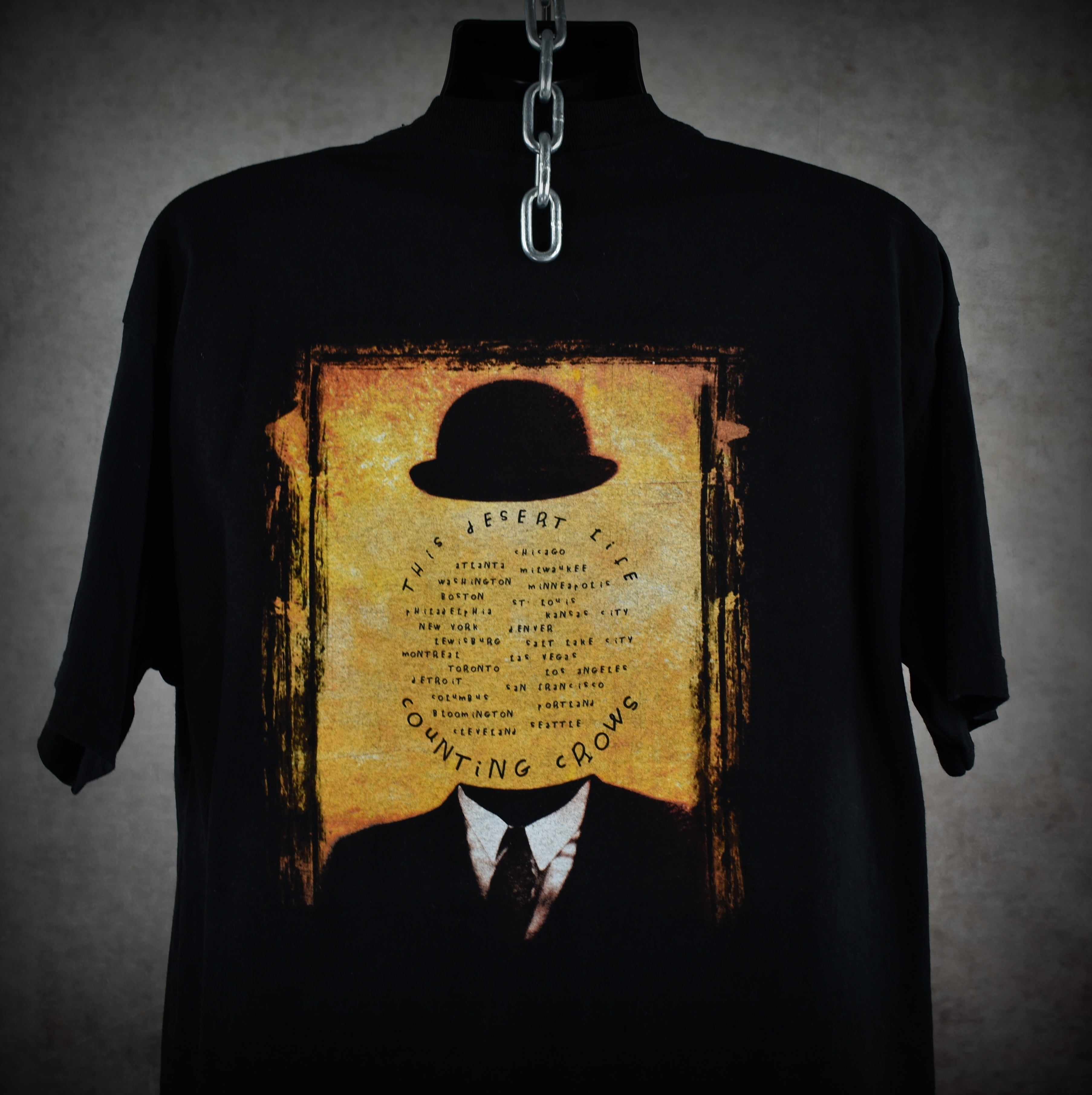 1999 counting crows vintage this desert life classic y2k alternative rock concert tour t-shirt