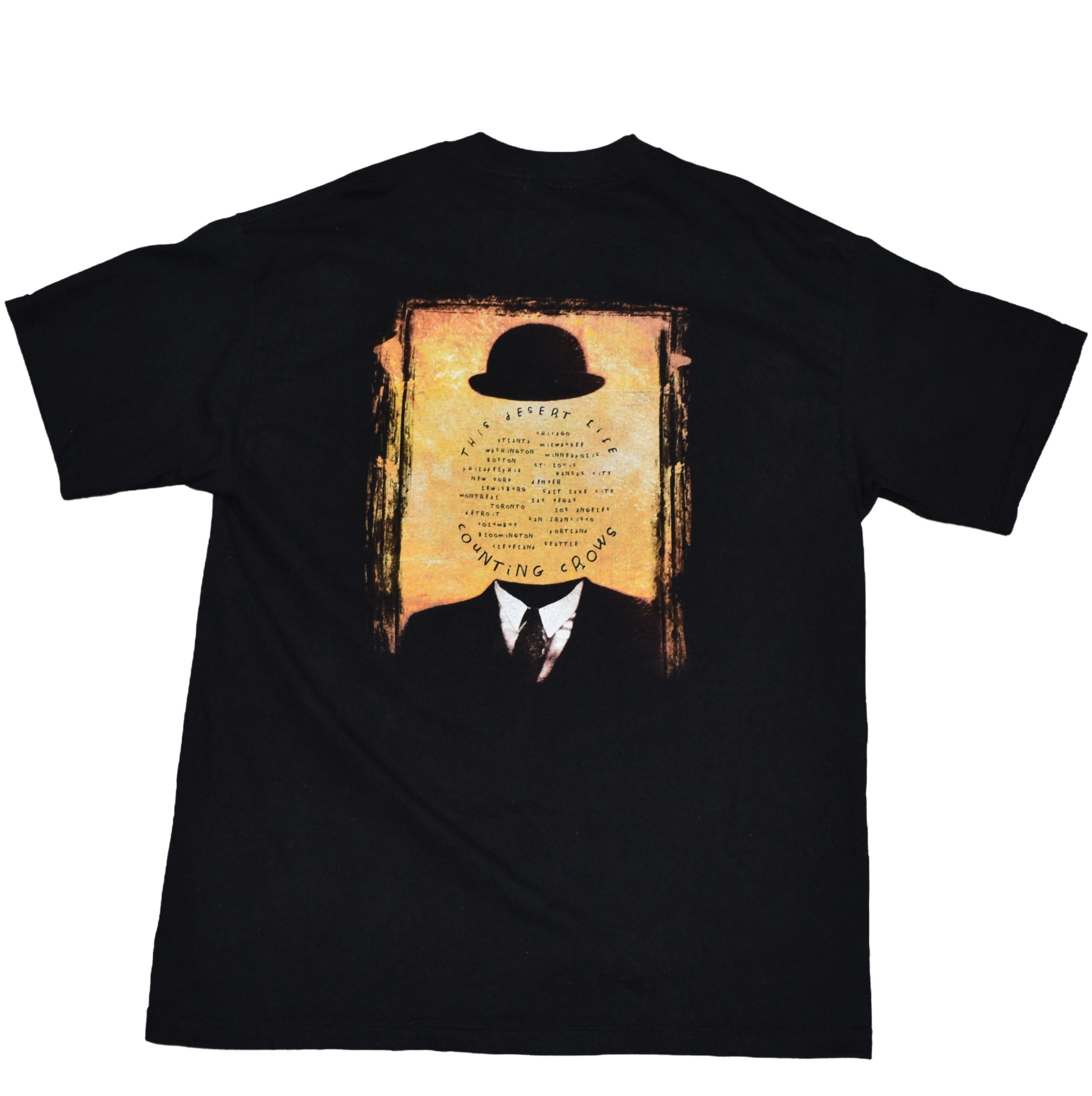1999 counting crows vintage this desert life classic y2k alternative rock concert tour t-shirt