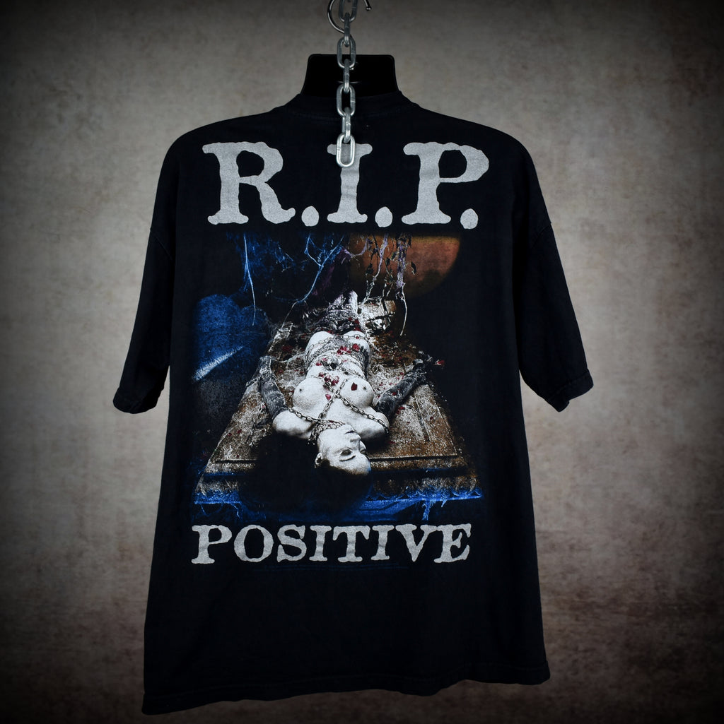 1999 cradle of filth vintage cruelty and the beast era life is my sacrifice extreme metal band t-shirt
