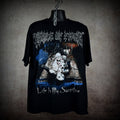 1999 cradle of filth vintage cruelty and the beast era life is my sacrifice extreme metal band t-shirt