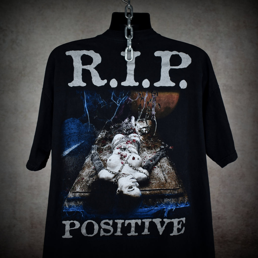 1999 cradle of filth vintage cruelty and the beast era life is my sacrifice extreme metal band t-shirt