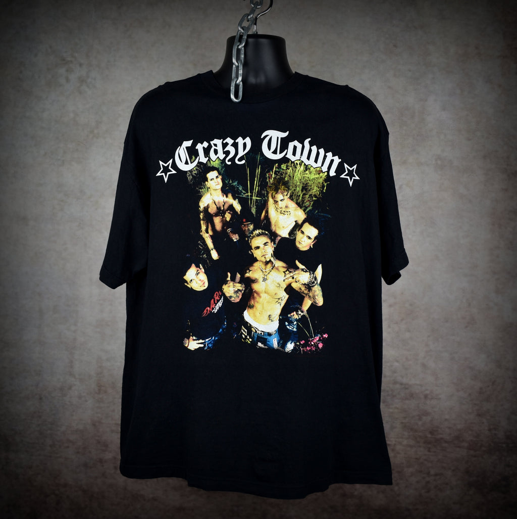 2000 crazy town vintage iconic y2k pop culture "butterfly" music video promo t-shirt