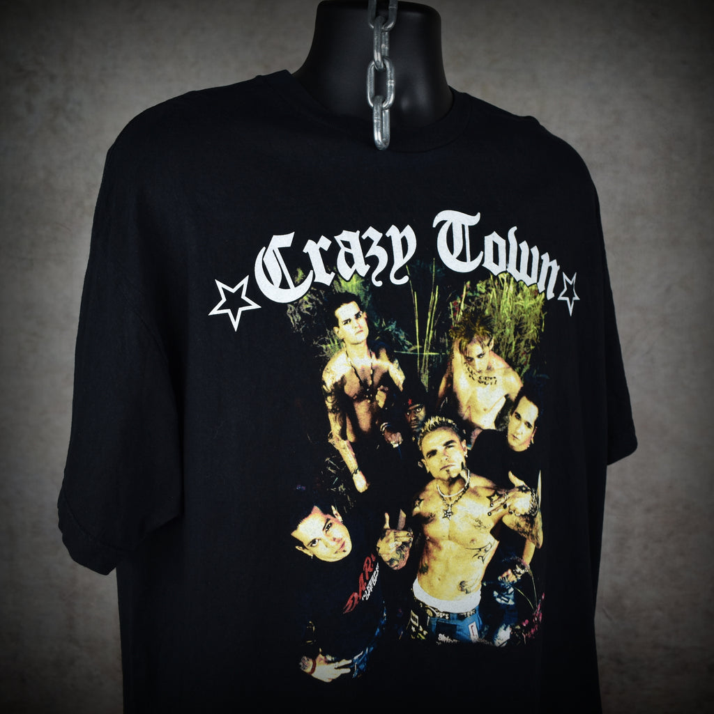 2000 crazy town vintage iconic y2k pop culture "butterfly" music video promo t-shirt
