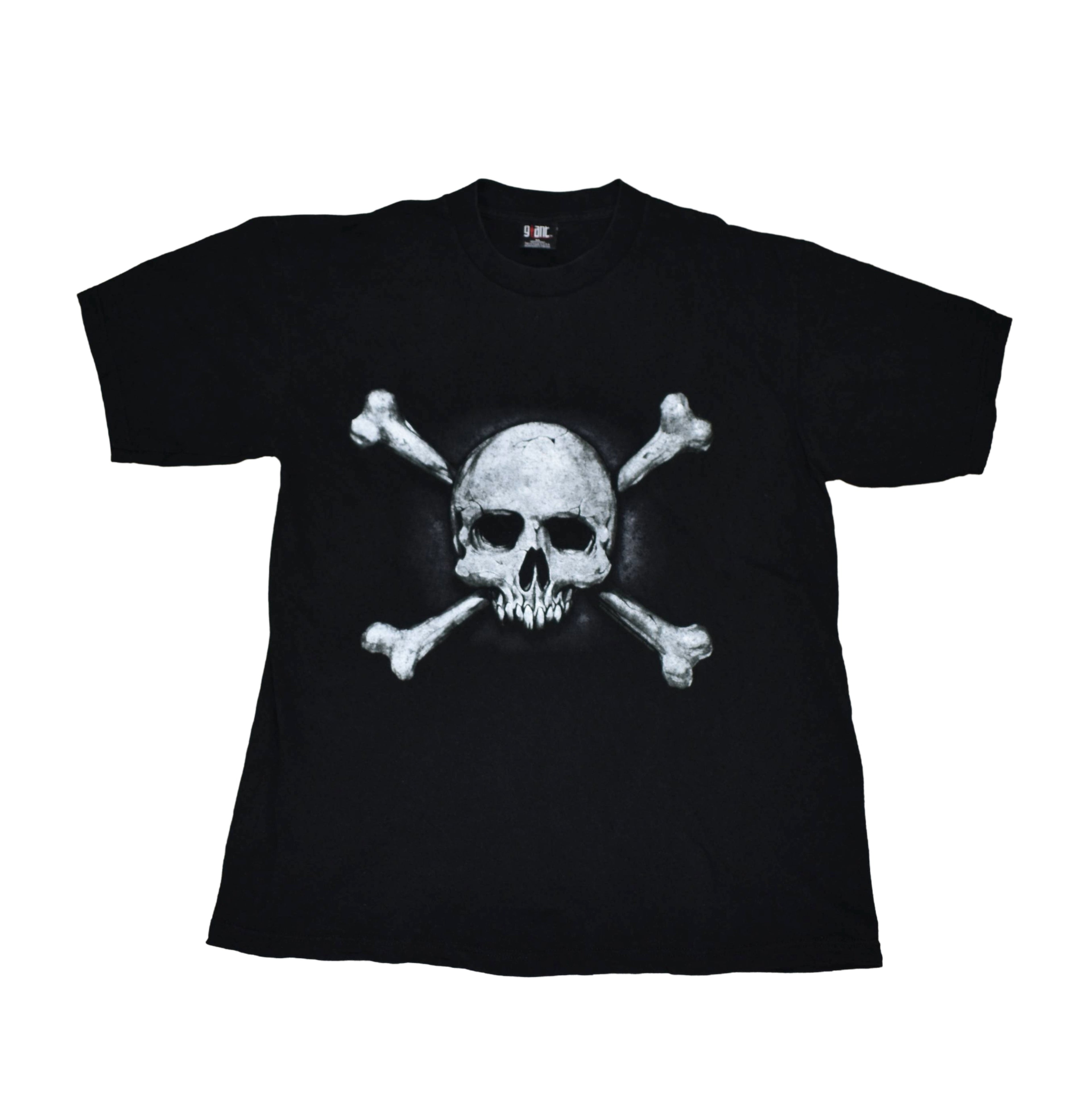 2000 cypress hill vintage weird y2k nü metal "rock superstar" era skull and bones album promo t-shirt