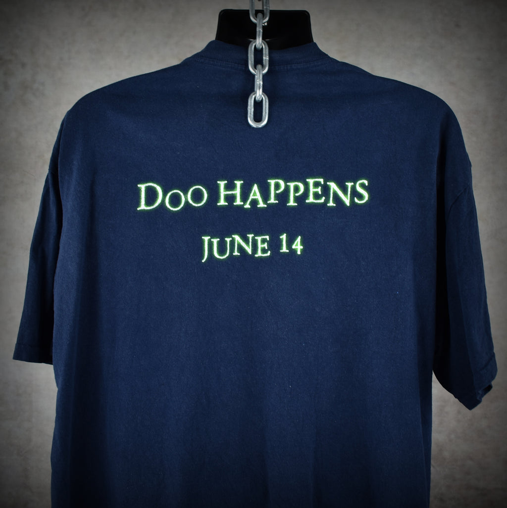 2002 scooby-doo: the movie vintage comedy horror movie promo t-shirt