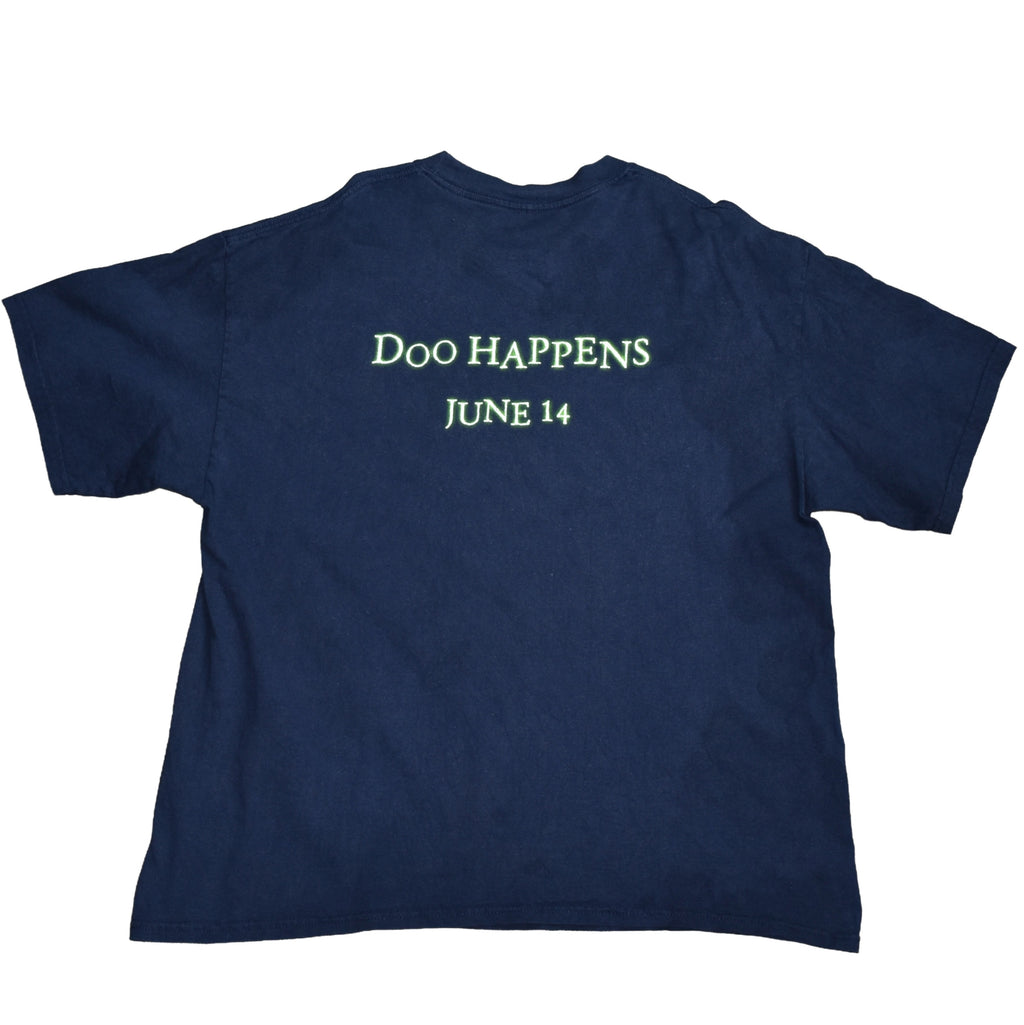 2002 scooby-doo: the movie vintage comedy horror movie promo t-shirt