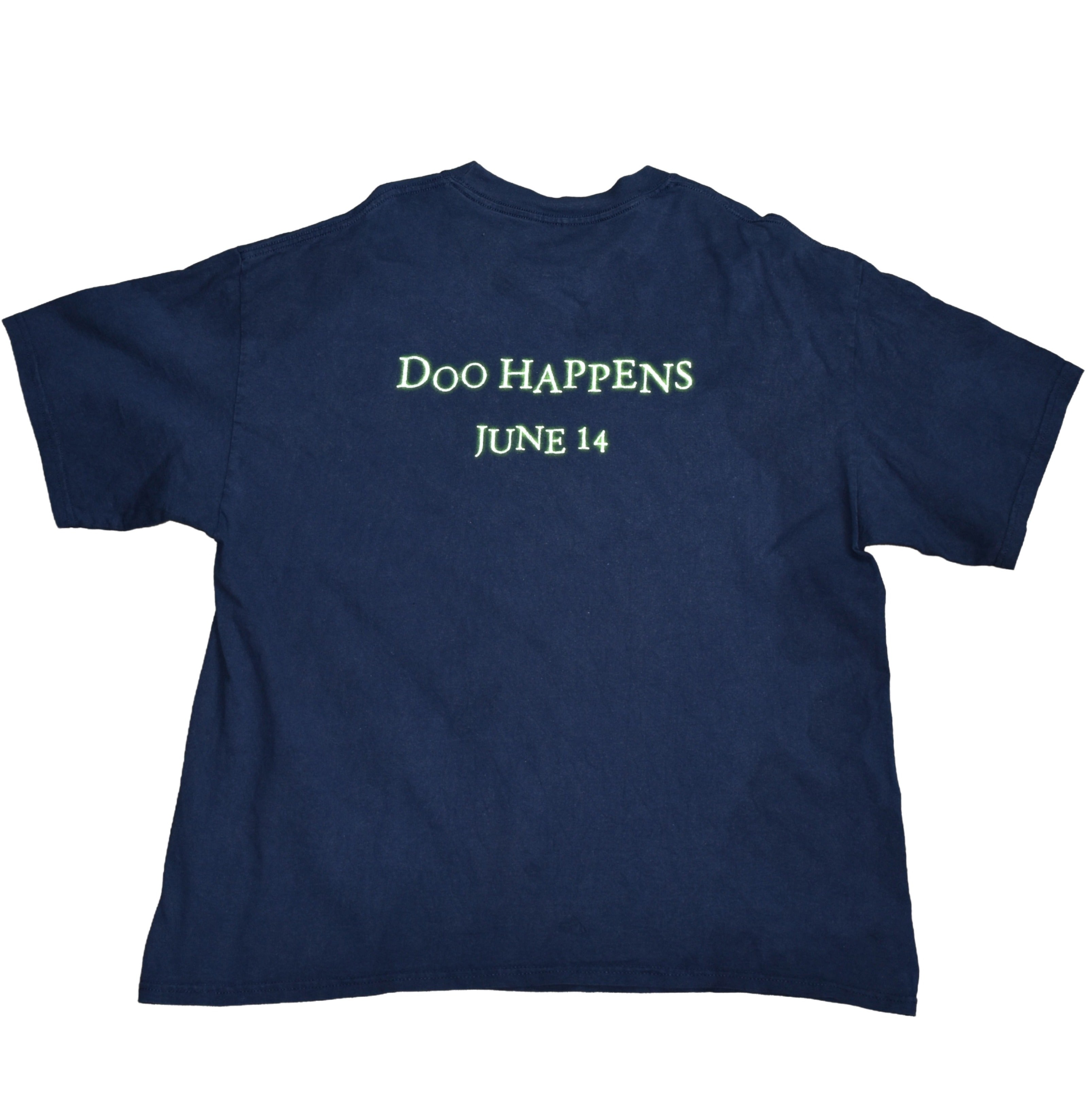 2002 scooby-doo: the movie vintage comedy horror movie promo t-shirt