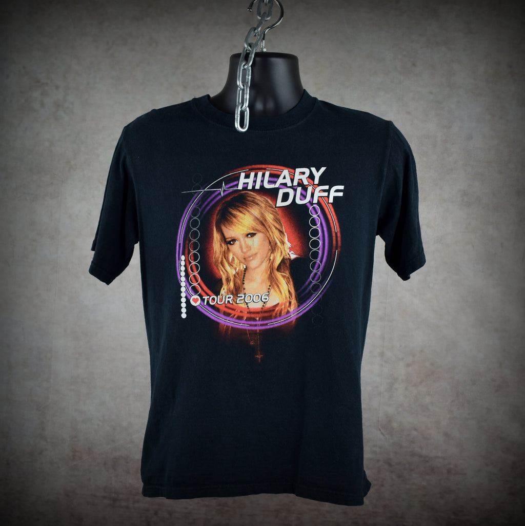 2006 hilary duff vintage lizzie mcguire era disney pop star concert tour t-shirt