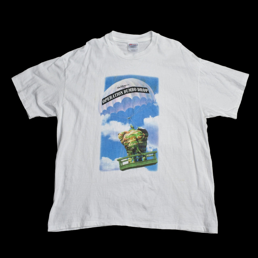 1995 operation dumbo drop vintage 90s disney war comedy movie promo t-shirt