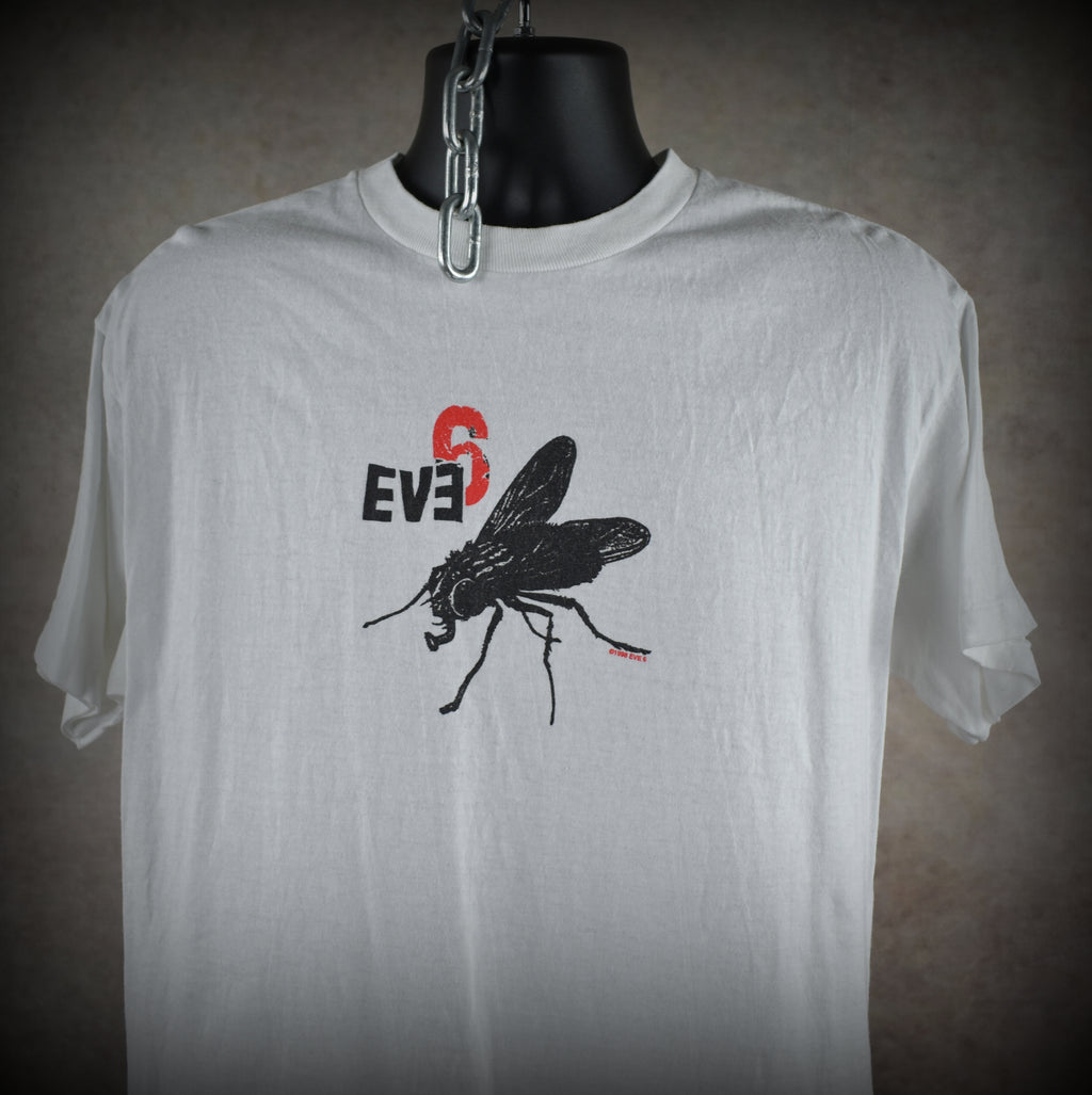 1998 eve 6 vintage inside out (tender heart in a blender) era 90s radio classic concert tour t-shirt