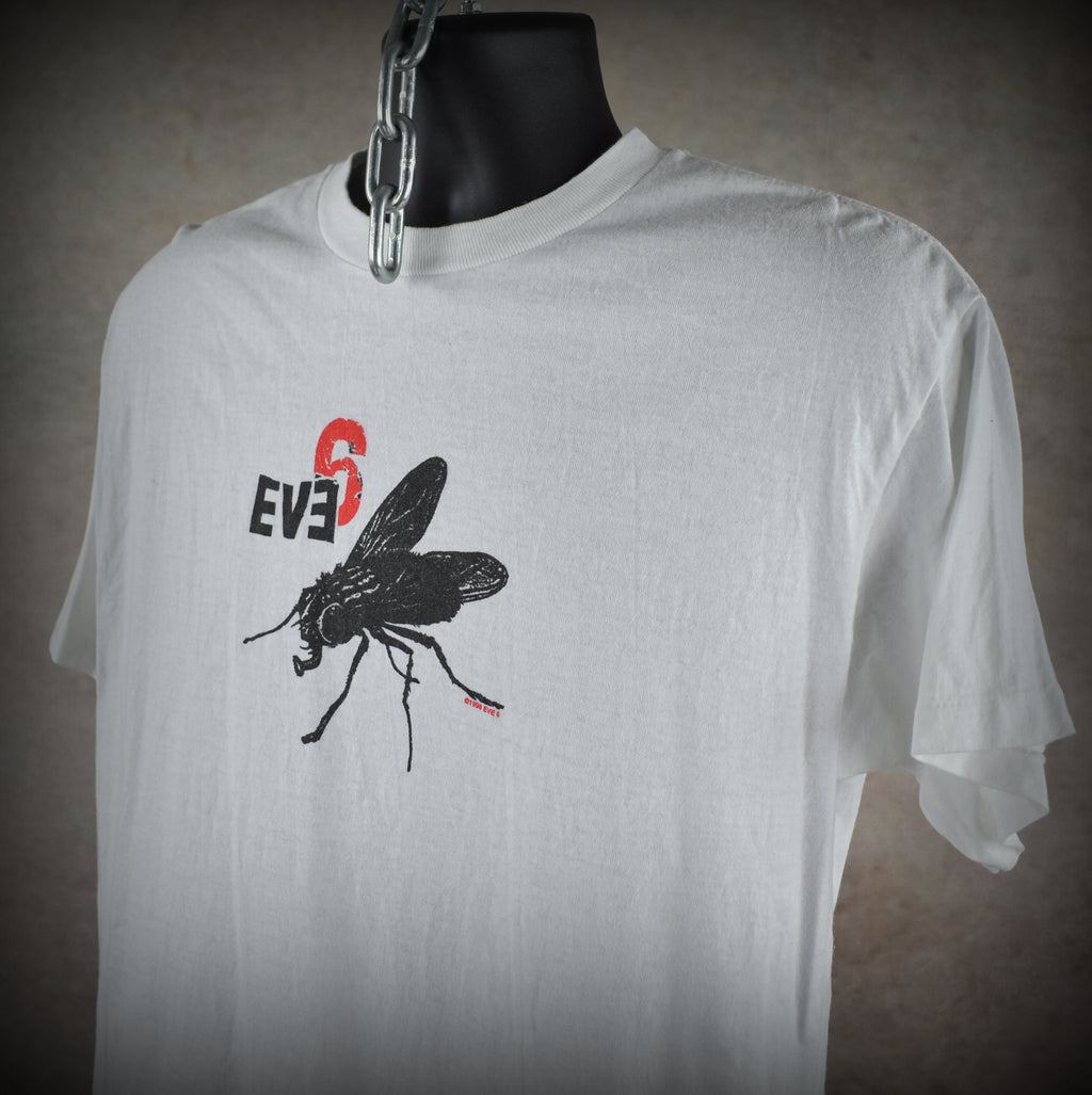 1998 eve 6 vintage inside out (tender heart in a blender) era 90s radio classic concert tour t-shirt