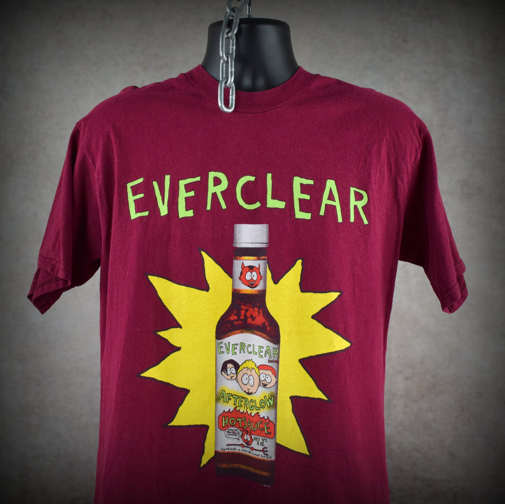 1999 everclear vintage south park style so much for the afterglow era alt rock band promo t-shirt