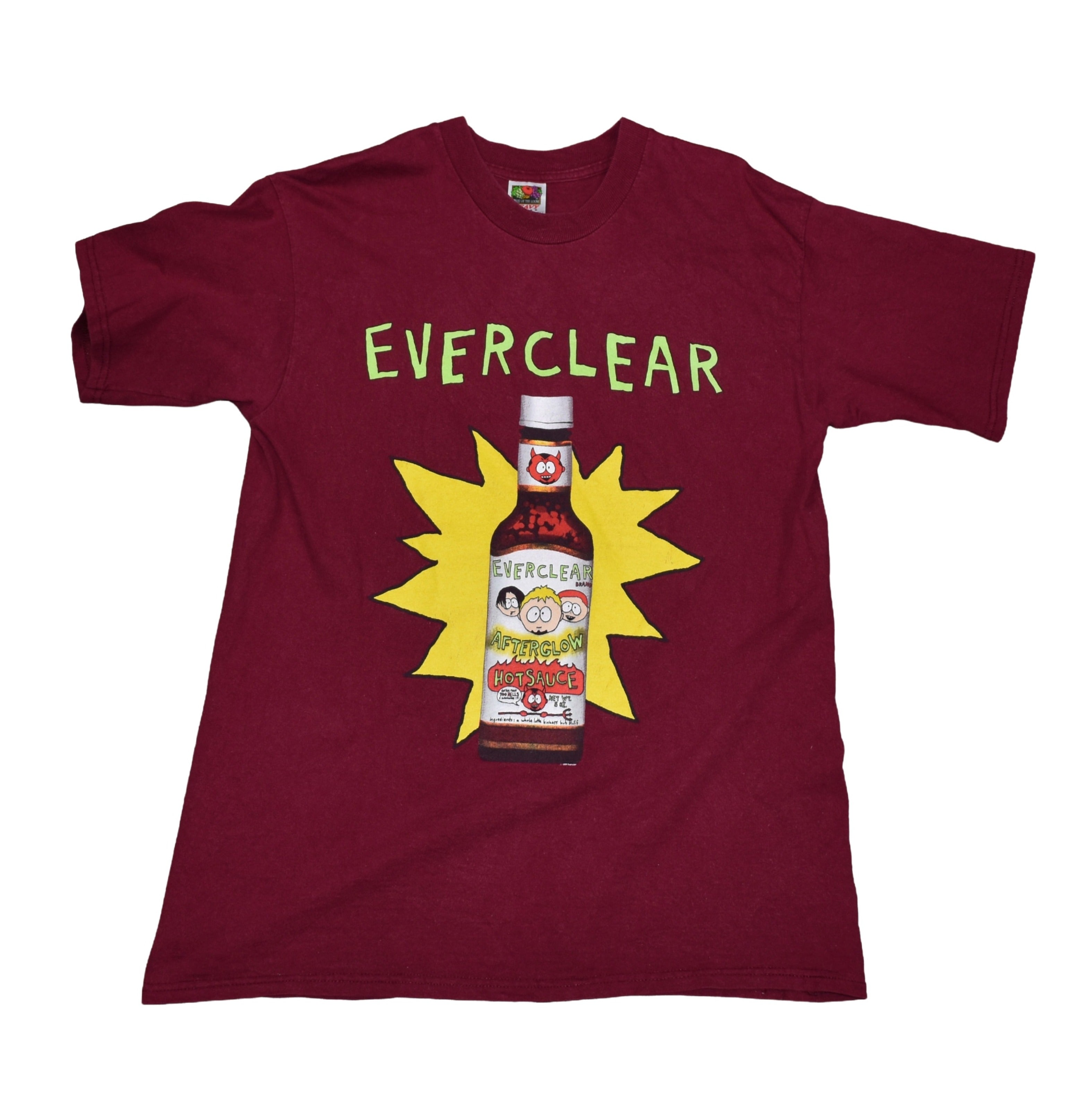 1999 everclear vintage south park style so much for the afterglow era alt rock band promo t-shirt