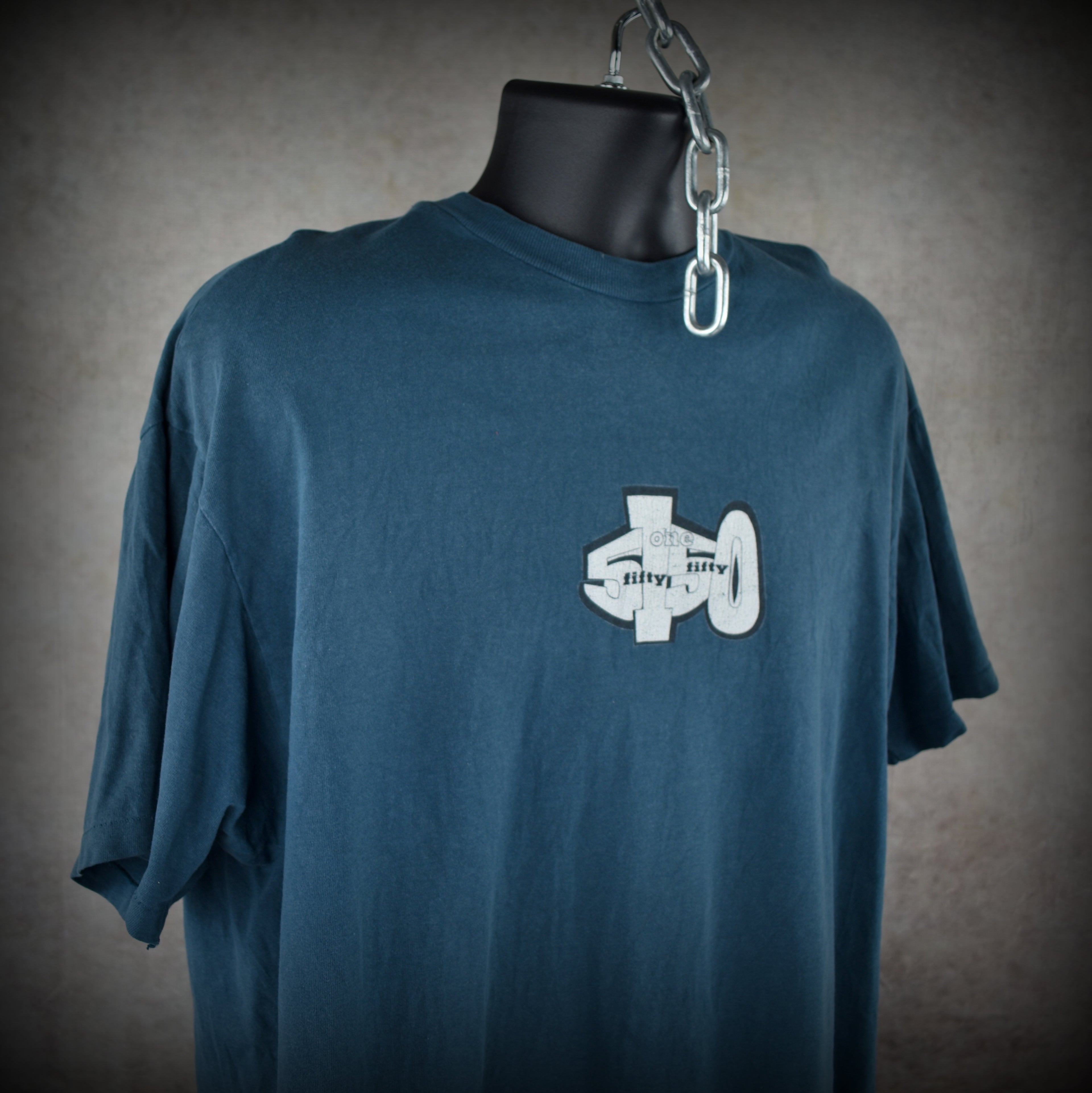 1990s 5150 vintage pyro guy cult 90s snowboard brand promo t-shirt