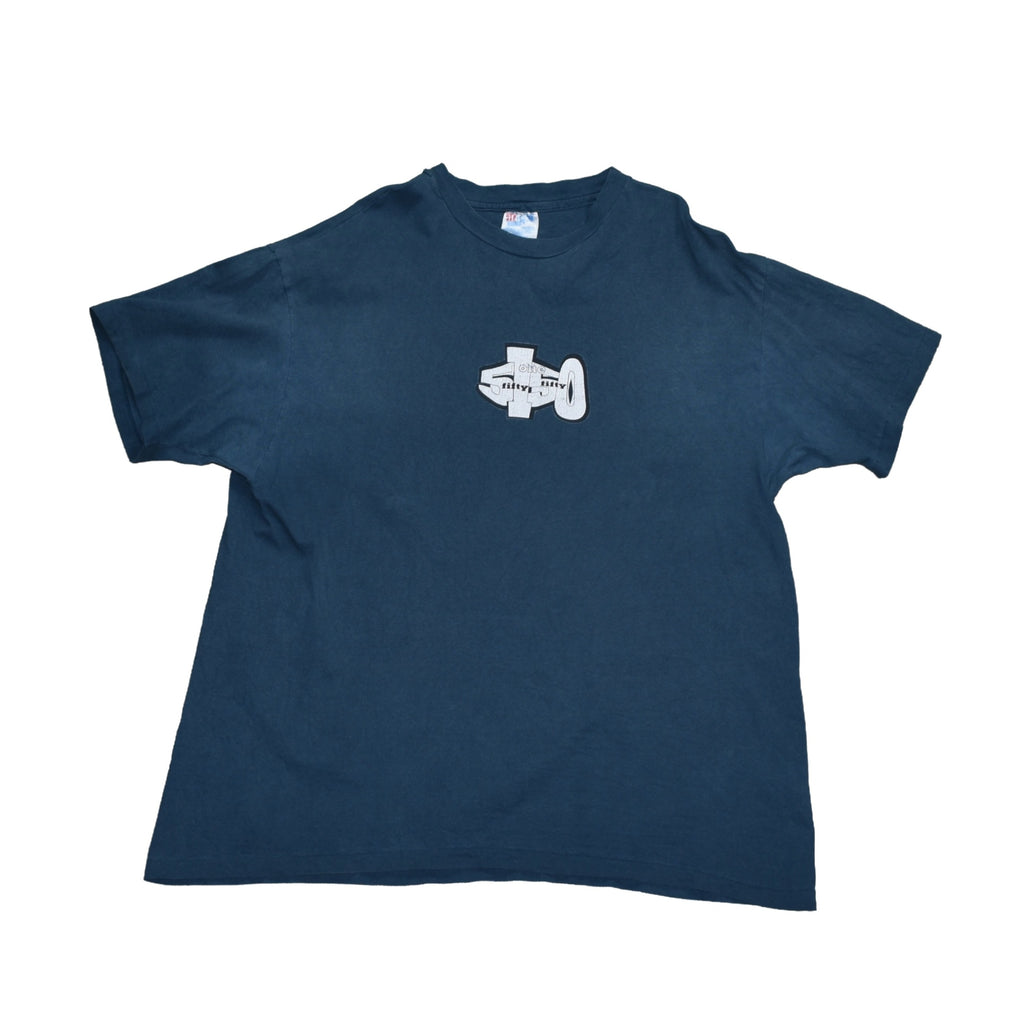 1990s 5150 vintage pyro guy cult 90s snowboard brand promo t-shirt