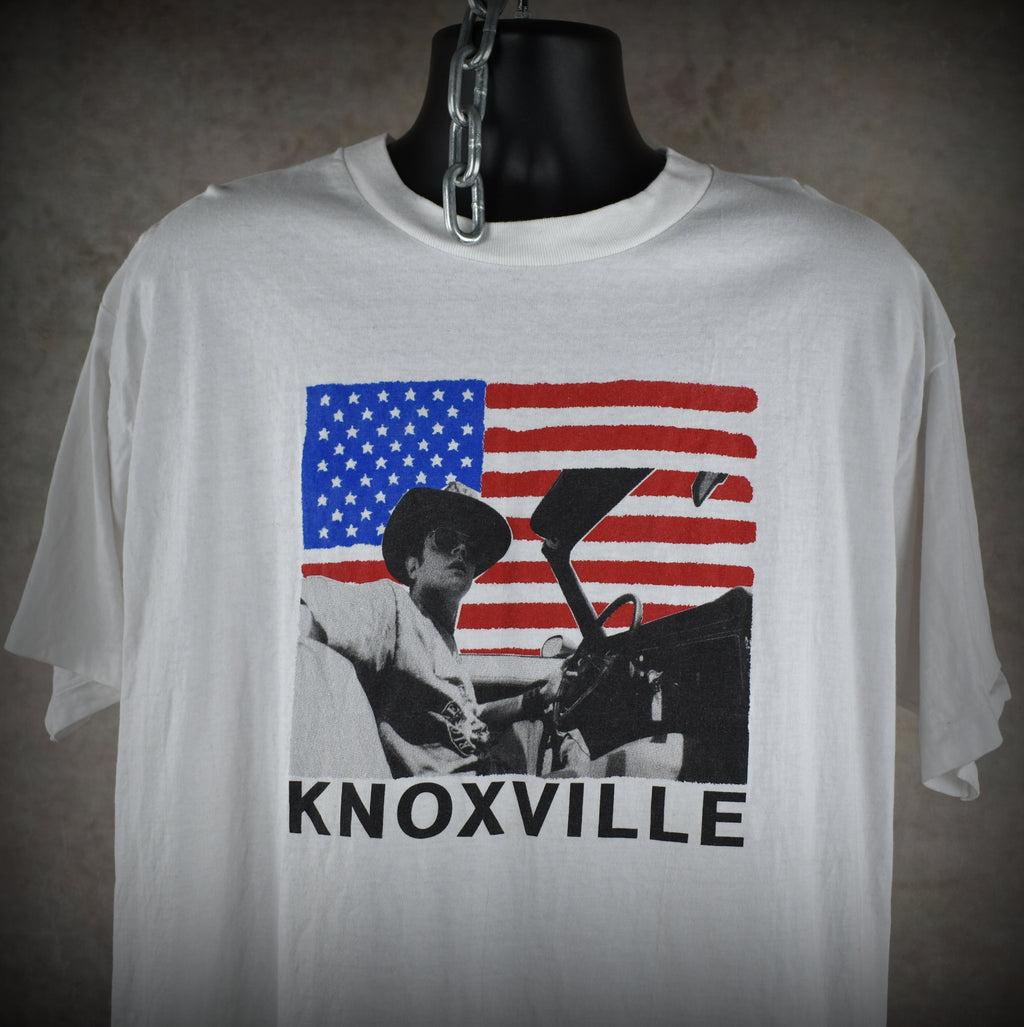 2001 jackass vintage johnny knoxville s1:e1 body in trunk stunt iconic mtv tv show hunter s. thompson style promo t-shirt