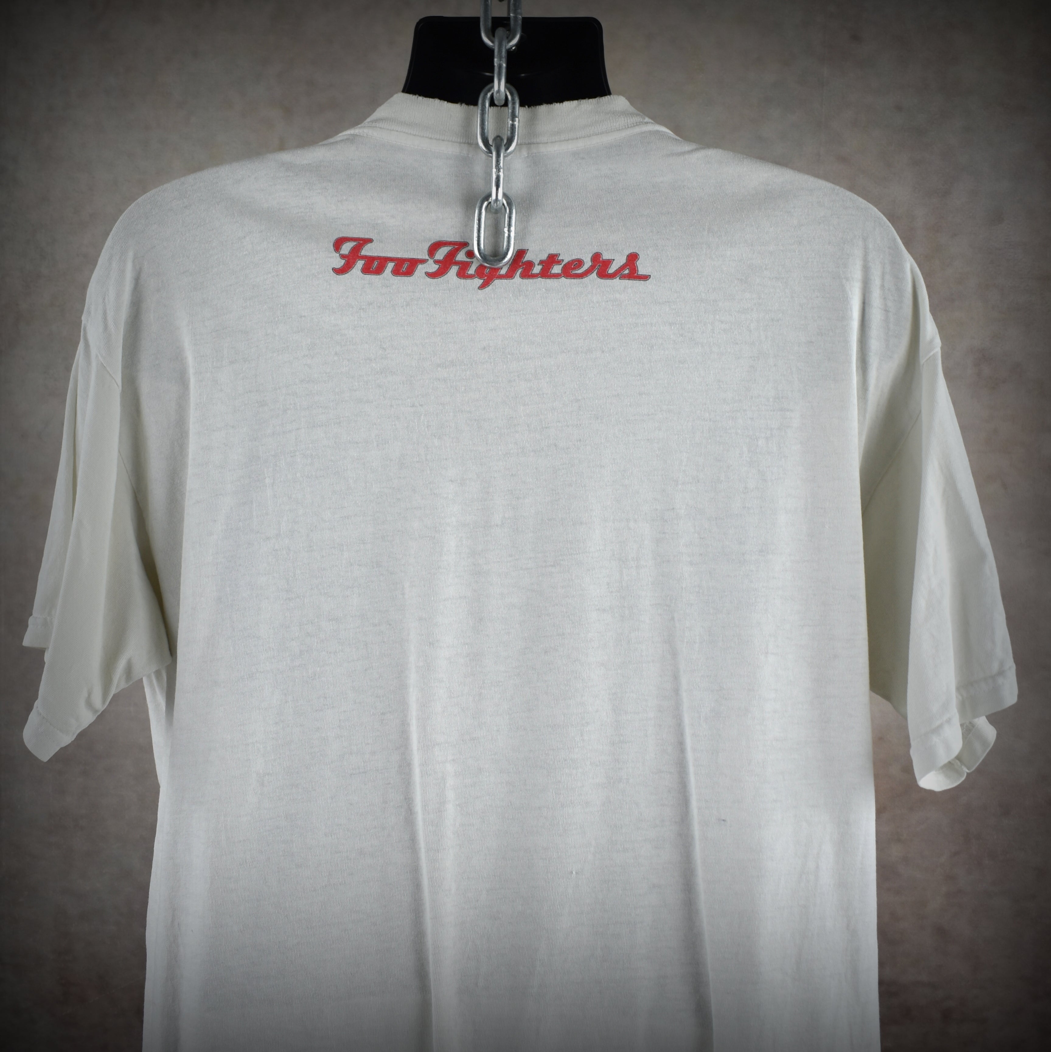 1999 foo fighers vintage there is nothing left to lose era classic y2k alternative radio rock band t-shirt