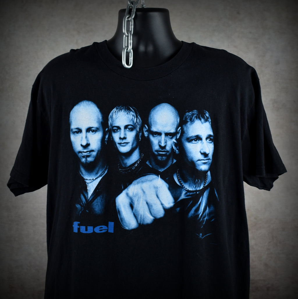 1999 fuel vintage something like human era classic y2k alternative rock radio band promo t-shirt